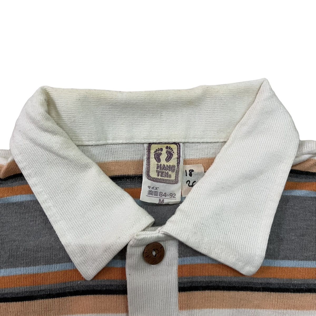 Hang Ten Vintage 80s 90s Hang Ten Stripe Size US S / EU 44-46 / 1 - 5 Thumbnail