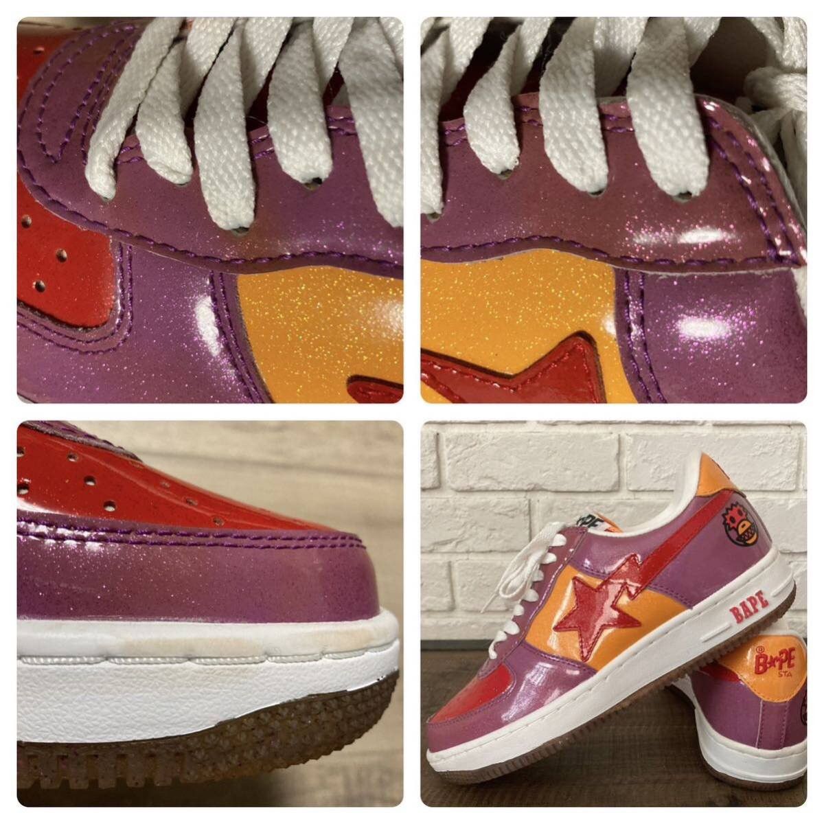 Bape × Nigo Glitter BAPESTA sneakers a bathing ape BAPE STA SHOES NIGO Size US 8 / EU 41 - 8 Thumbnail