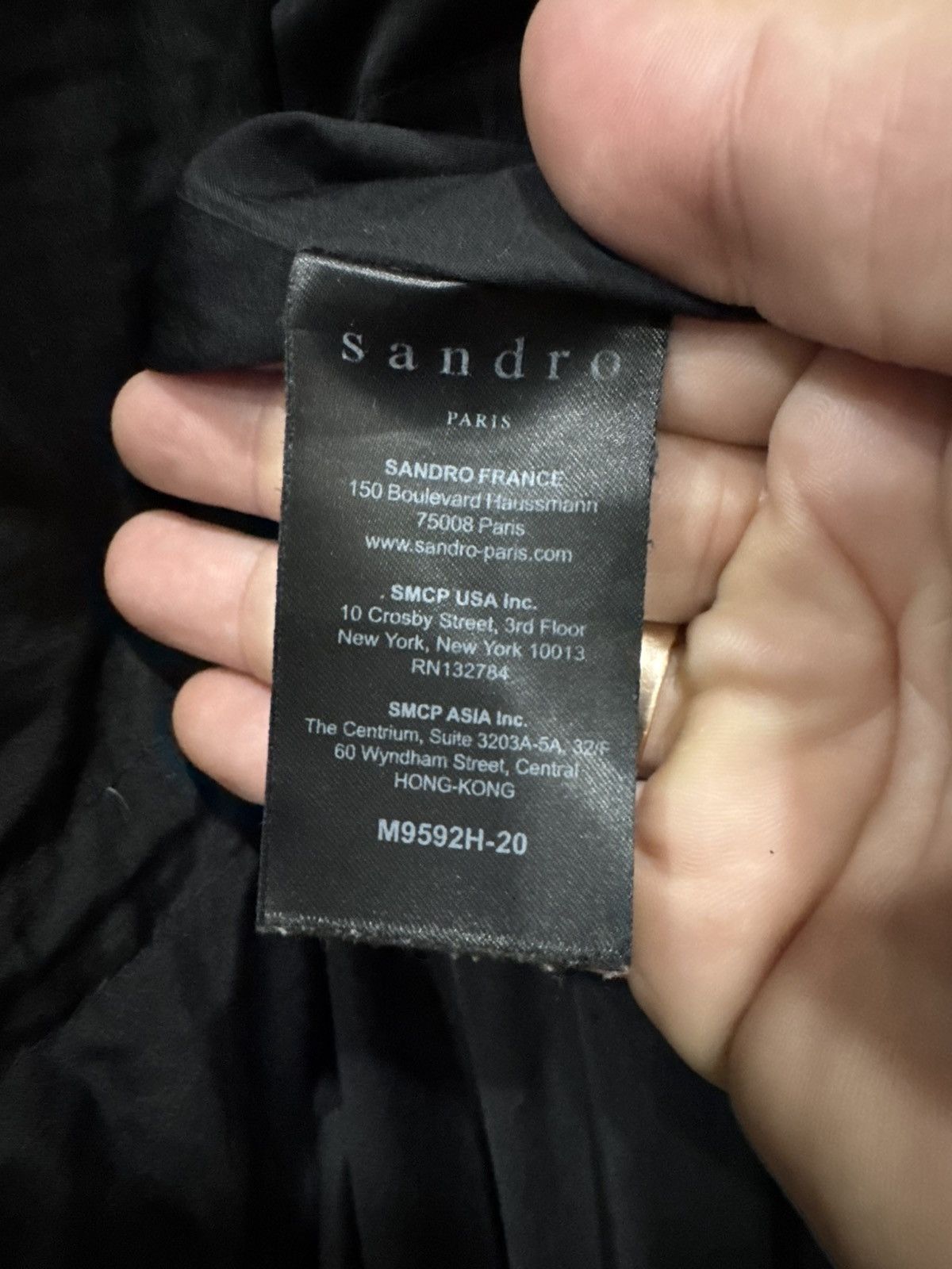 Sandro Sandro Paris Kasie Down Puffer Coat Fox Fur Trim Hood Size 3 Size L / US 10 / IT 46 - 17 Thumbnail