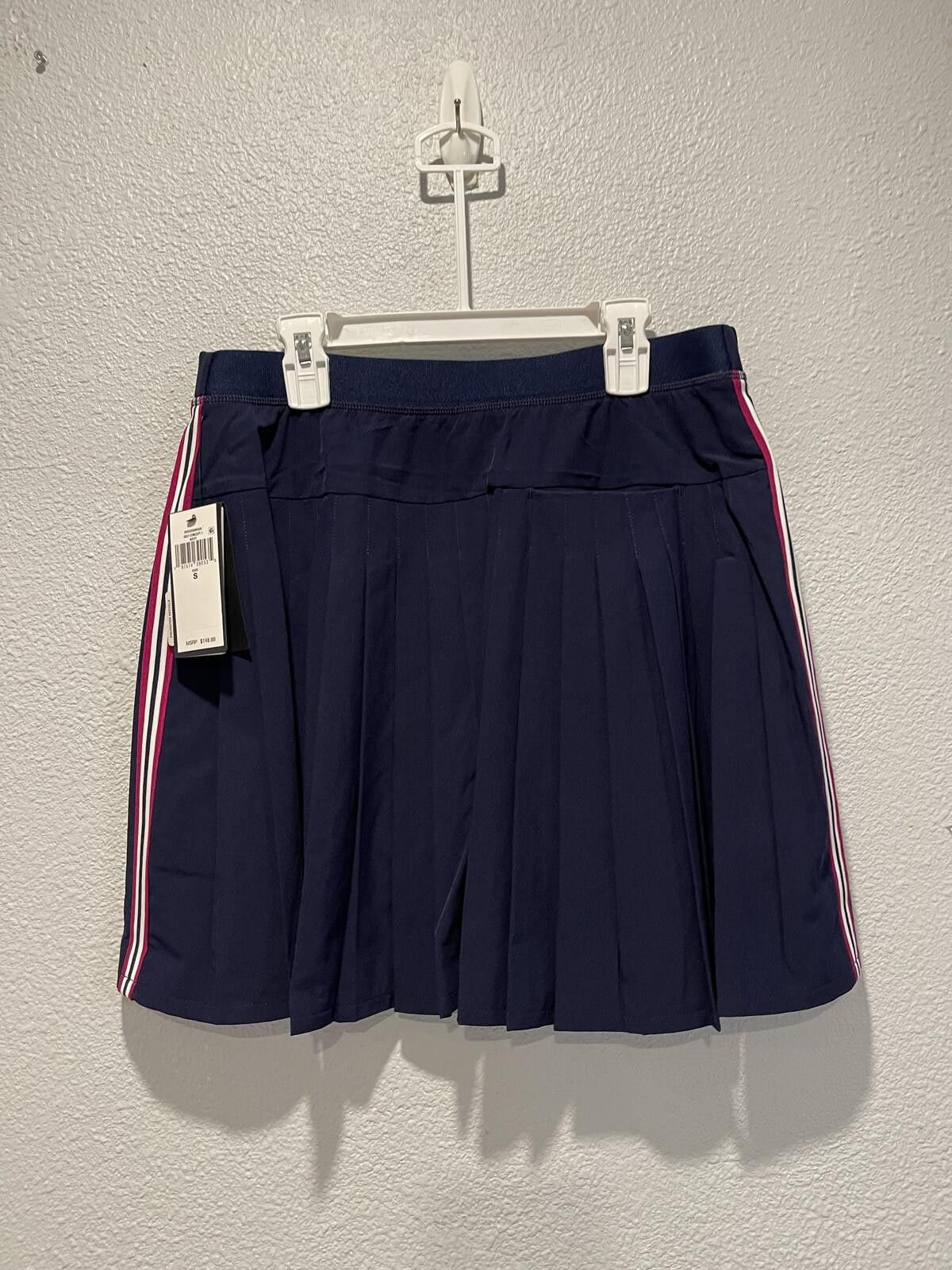 RLX Ralph Lauren RLX Ralph Lauren Navy Blue Pleated Tennis Skirt with Side P3 Size 28" / US 6 / IT 42 - 1 Thumbnail