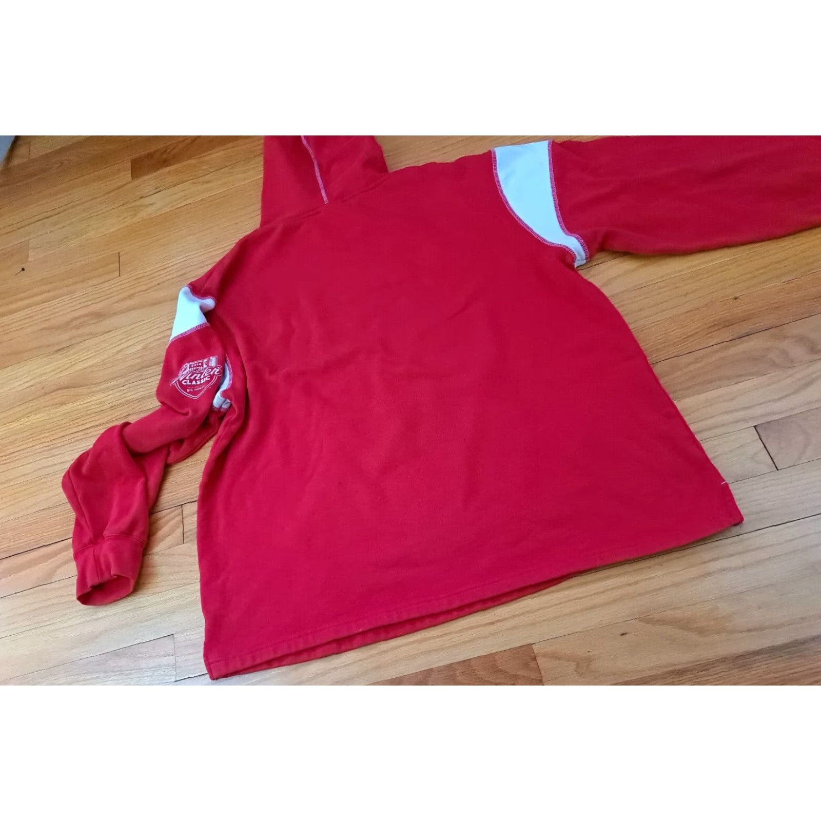 NHL VINTAGE Detroit Red Wings Pullover Hoodie NHL XL Red Unisex Adults 26in long 26in pit to pit Size US XL / EU 56 / 4 - 7 Thumbnail