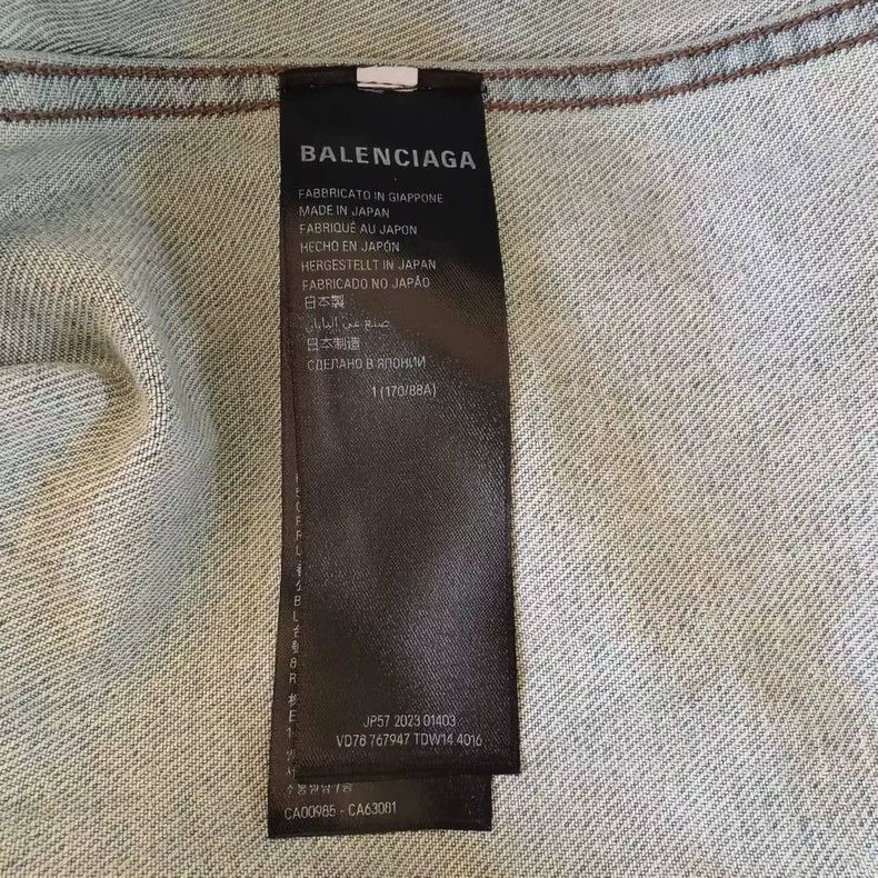 Balenciaga Balenciaga Denim jacket Size US XS / EU 42 / 0 - 4 Thumbnail