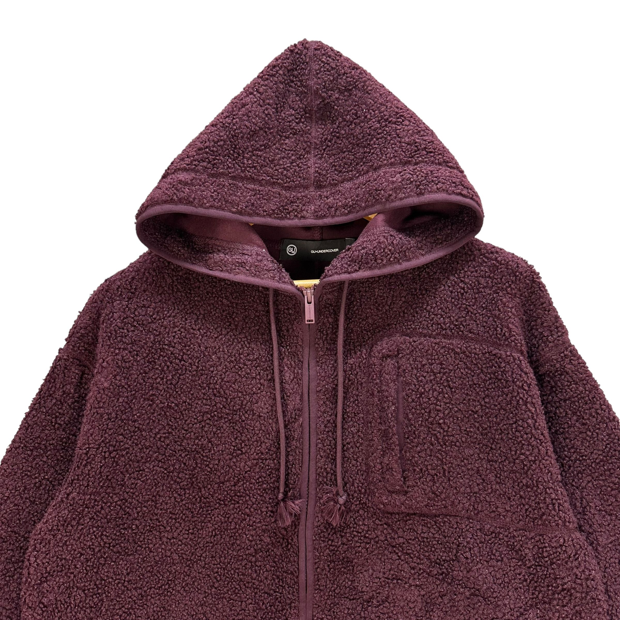 GU × Undercover GU X Undercover Zipper Fleece Hoodie Long Jacket #A12-0285 Size US M / EU 48-50 / 2 - 2 Thumbnail