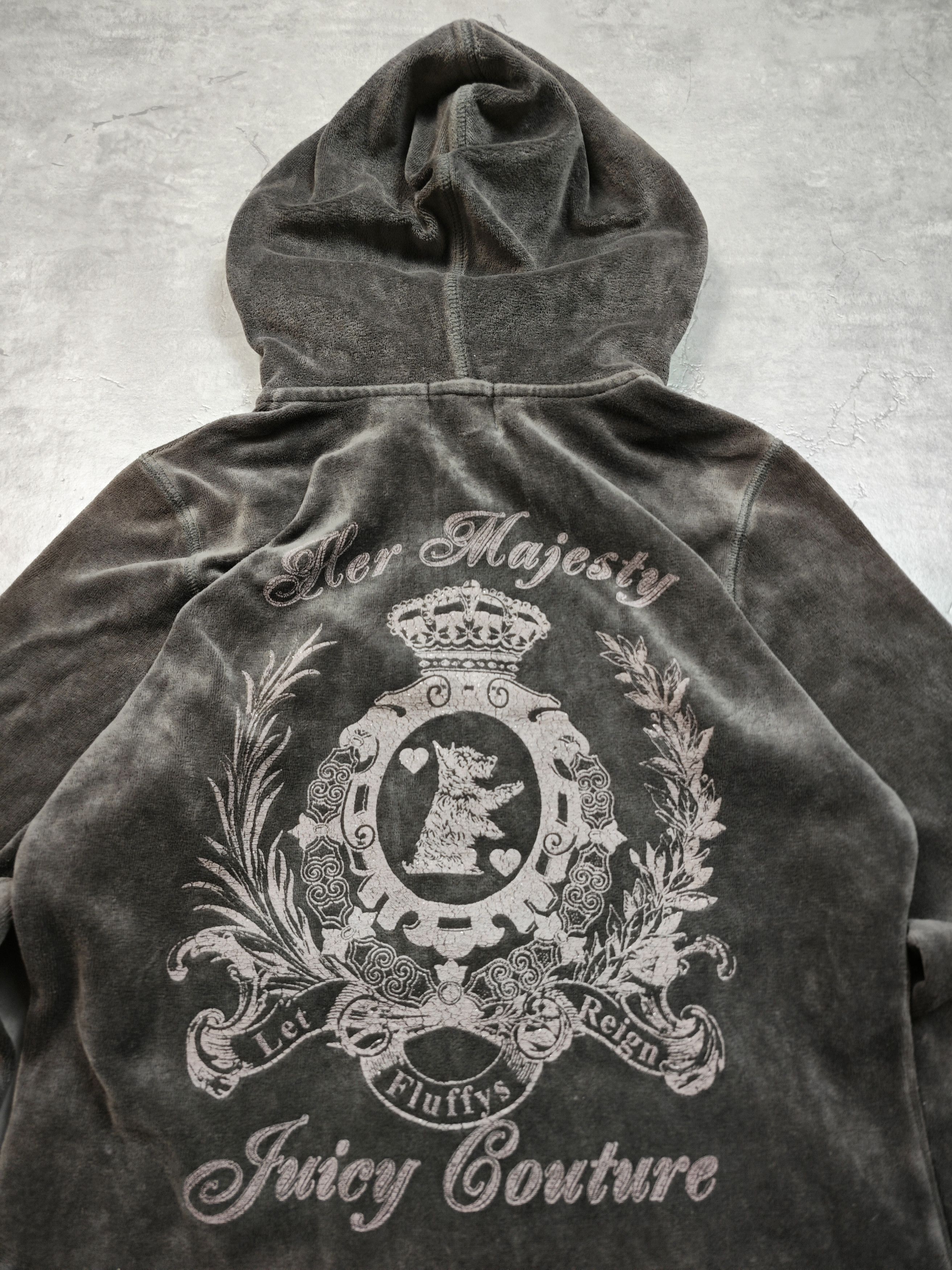 Juicy Couture Juisy Couture zip up hoodie Size M / US 6-8 / IT 42-44 - 3 Thumbnail