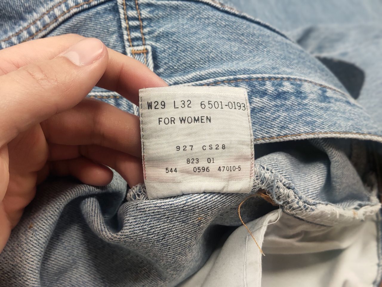 Levi's Vintage 90's Levi’s 501 Sashiko Kapital Jeans junya Style Size 29" - 15 Thumbnail