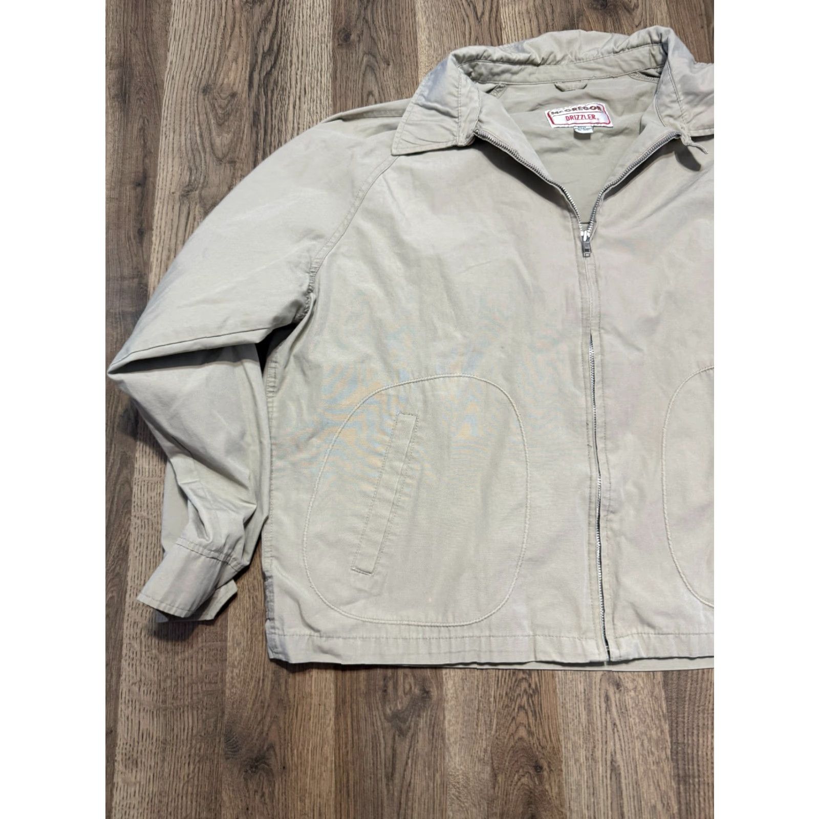 McGregor VINTAGE McGregor Drizzler Jacket Women's Plus Size 2X Brown Full Zip Long Sleeve Size XXL / US 16-18 / IT 52-54 - 3 Thumbnail