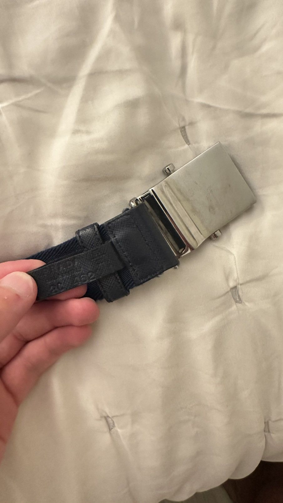 Prada Prada Woven Re-Nylon Belt Size 34 - 4 Thumbnail