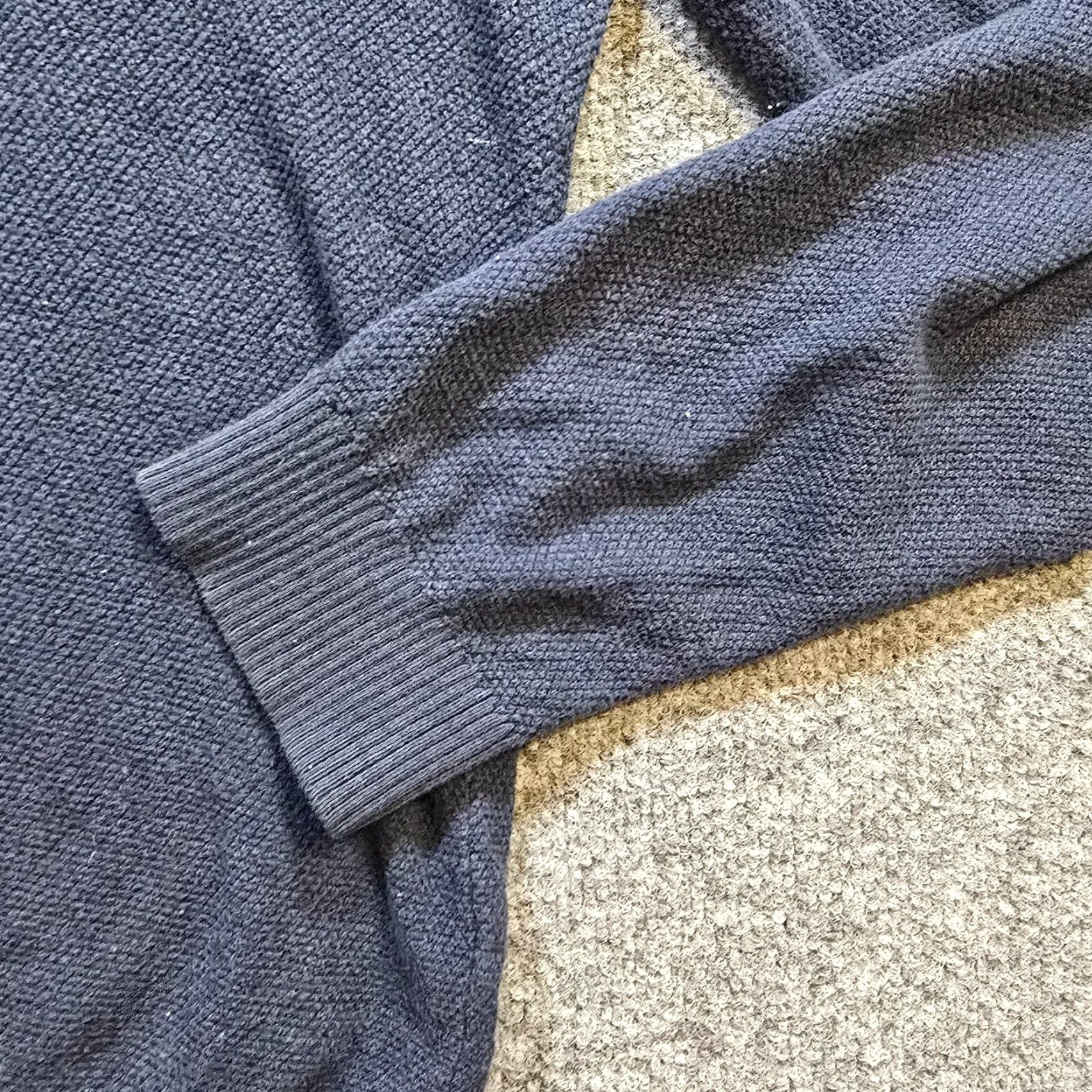 FatFace Fat Face Sweater Men Size Medium Blue 1/4 Zip Cashmere Blend Knit Casual Career Size US M / EU 48-50 / 2 - 4 Thumbnail