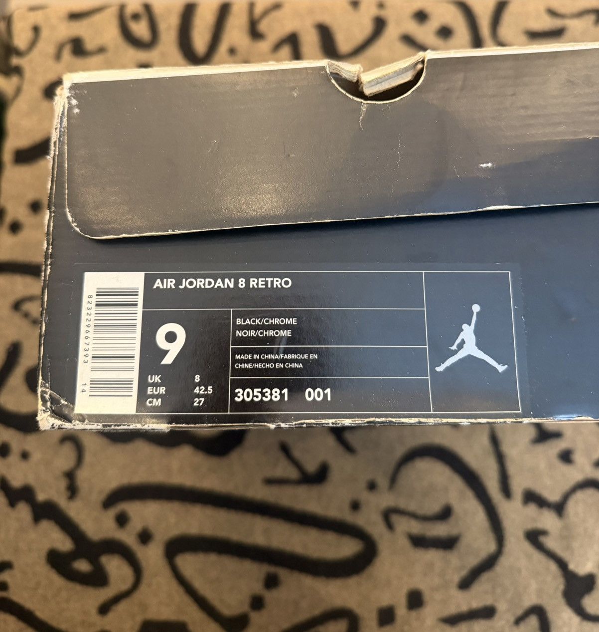 Jordan Brand 2003 Air Jordan 8 VIII “Chrome” Size US 9 / EU 42 - 20 Thumbnail