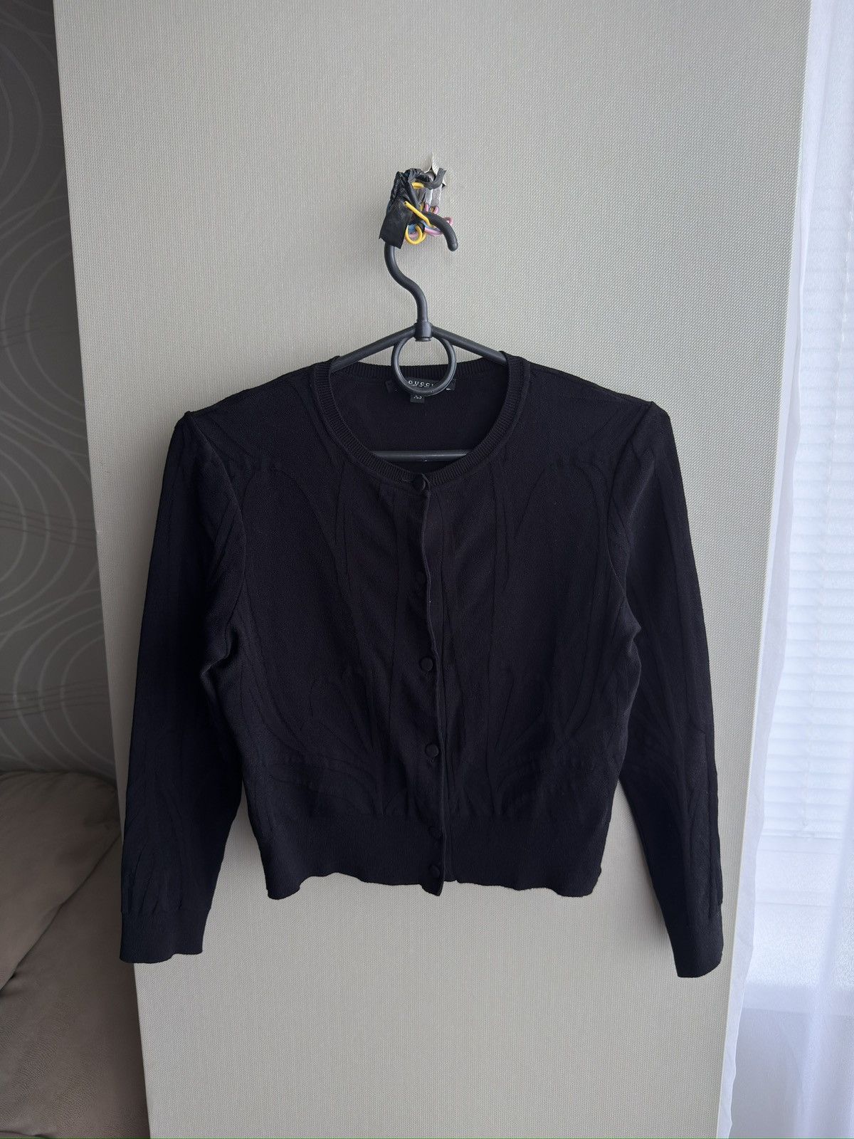Gucci Vintage Gucci Abstract Sweater Cardigan Size XS Size XS / US 0-2 / IT 36-38 - 1 Thumbnail