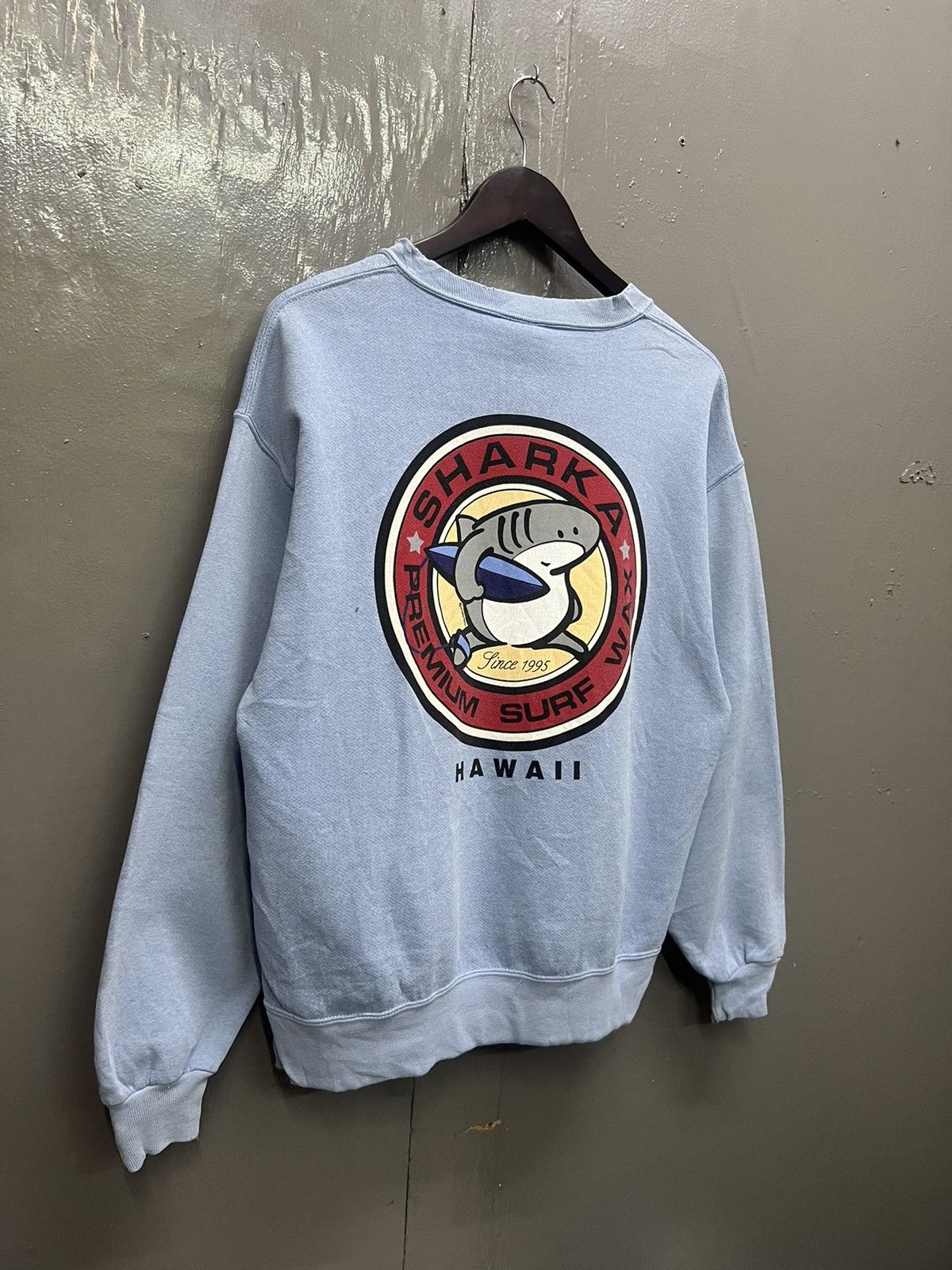 Vintage Vintage Sharka Surf Wax Sweatshirt Size US S / EU 44-46 / 1 - 3 Thumbnail