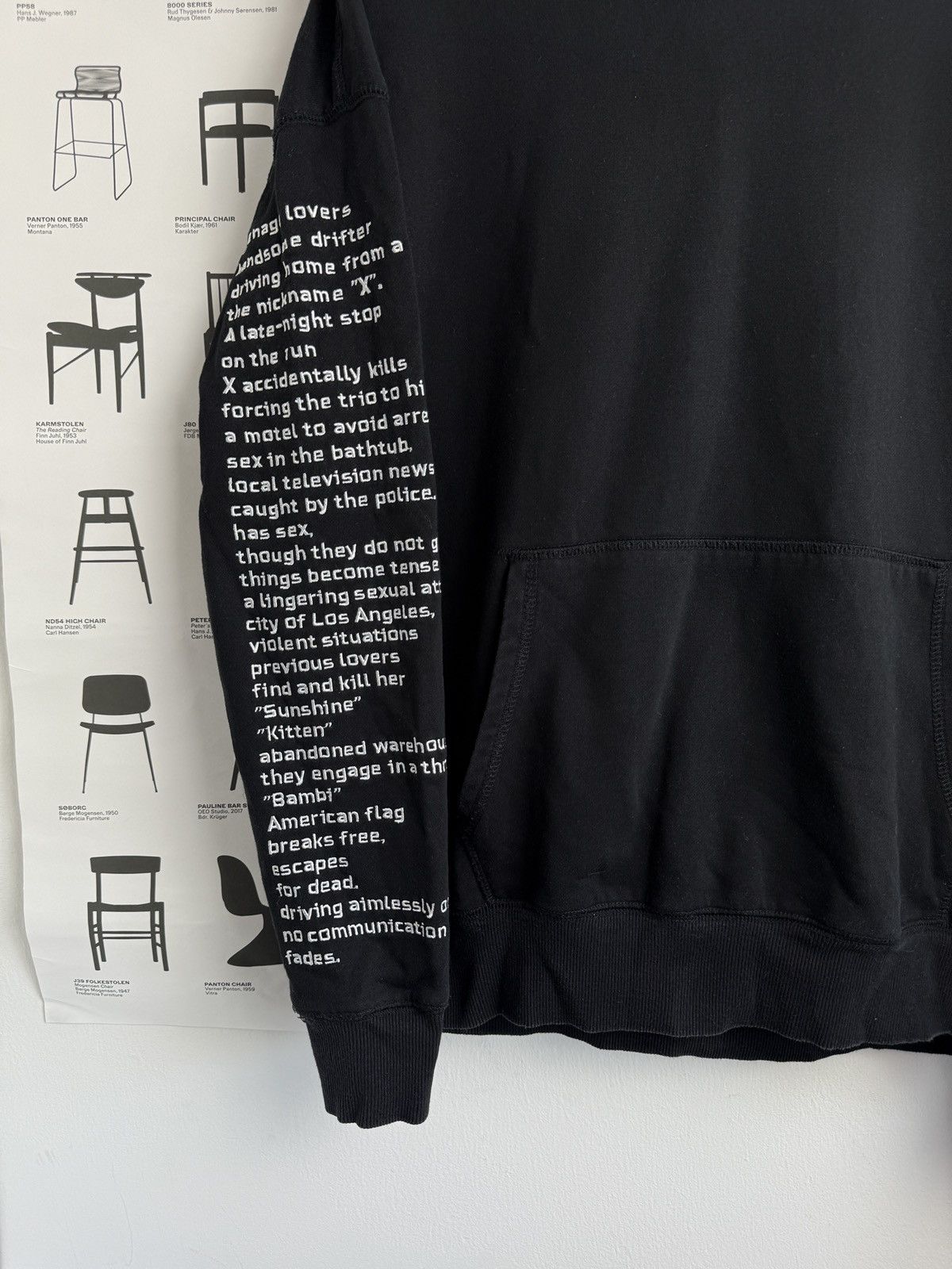 Designer × Pleasures Pleasures teenage lovers hoodie M streetwear skate baggy y2k Size US M / EU 48-50 / 2 - 3 Thumbnail