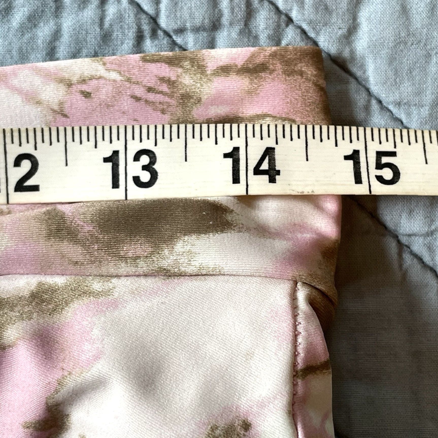 Vintage Aerie Bikini Top Bottom 2 Piece Large Pink Brown Wide Strap Scoop Swimsuit Set Size ONE SIZE - 4 Thumbnail