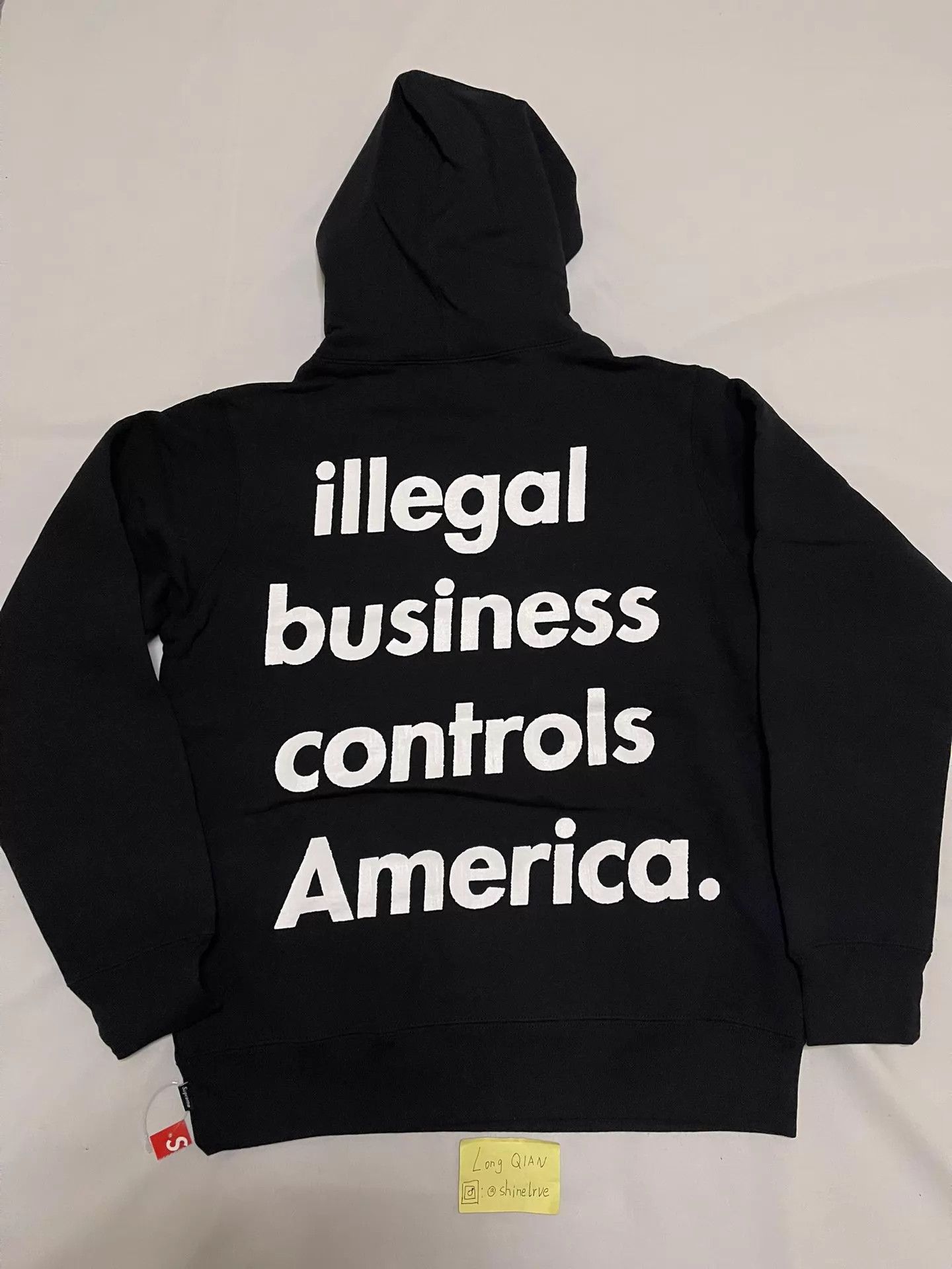 Supreme Supreme hoodie black S new with tags Size US S / EU 44-46 / 1 - 1 Thumbnail