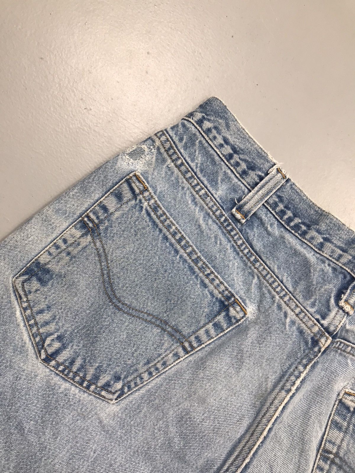 Carhartt Vintage Carhartt B460 DVB damaged denim Size US 34 / EU 50 - 13 Thumbnail