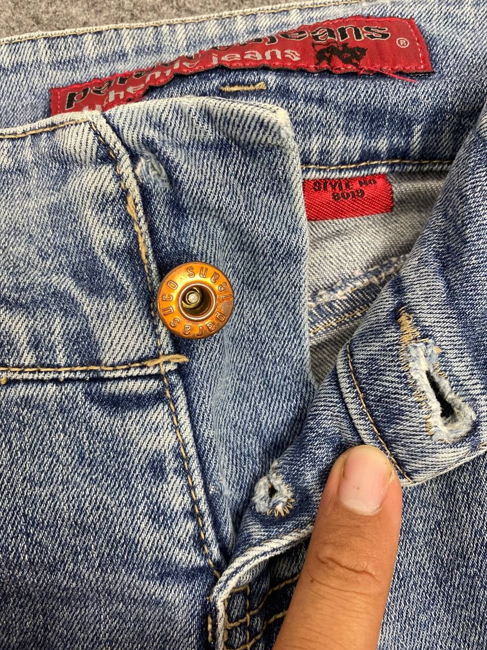 Parasuco parasuco jeans stretch specialist bootcut distressed Size 30" / US 8 / IT 44 - 11 Thumbnail
