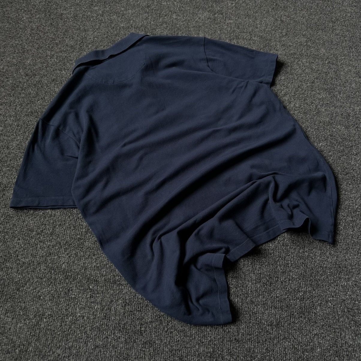 Trussardi Luxury Trussardi Polo Size M Dark Blue Y2K 00s Old Money It Size US M / EU 48-50 / 2 - 4 Thumbnail