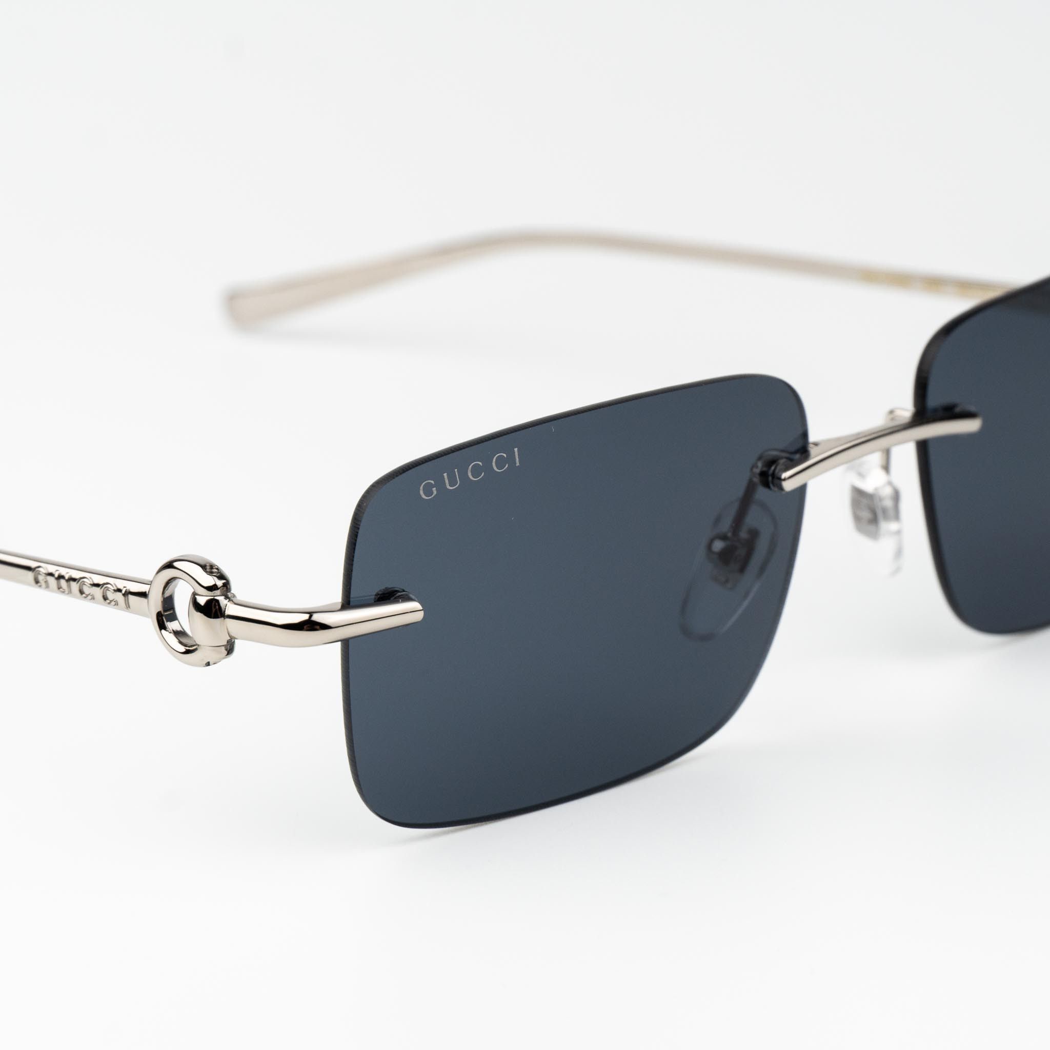 Gucci Gucci Men Sunglasses Rectangle GG1703S 003 BRAND NEW Size ONE SIZE - 5 Thumbnail