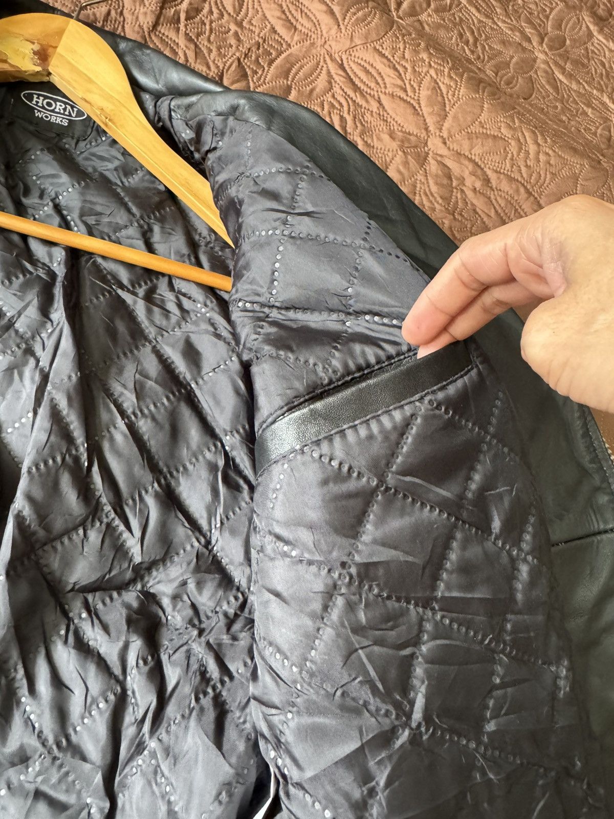 If Six Was Nine HORN WORK TYPE DOUBLE RIDERS JACKET BLACK Size US S / EU 44-46 / 1 - 13 Thumbnail