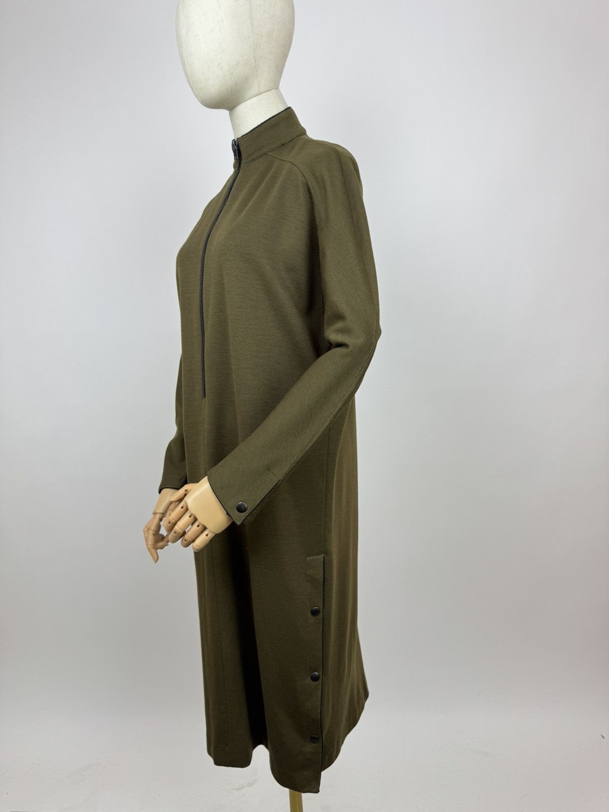 Guy Laroche × Vintage GUY LAROCHE diffusion Paris Vintage Wool Kaftan Dress Size XS / US 0-2 / IT 36-38 - 3 Thumbnail