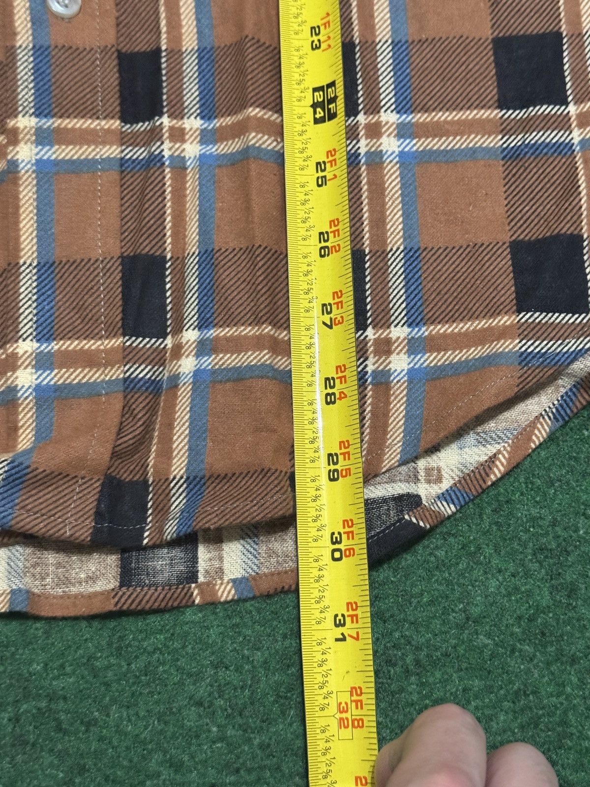 Vintage Vintage 90s Marbrooke Cotton Medium Retro Flannel Shirt Size US M / EU 48-50 / 2 - 7 Thumbnail
