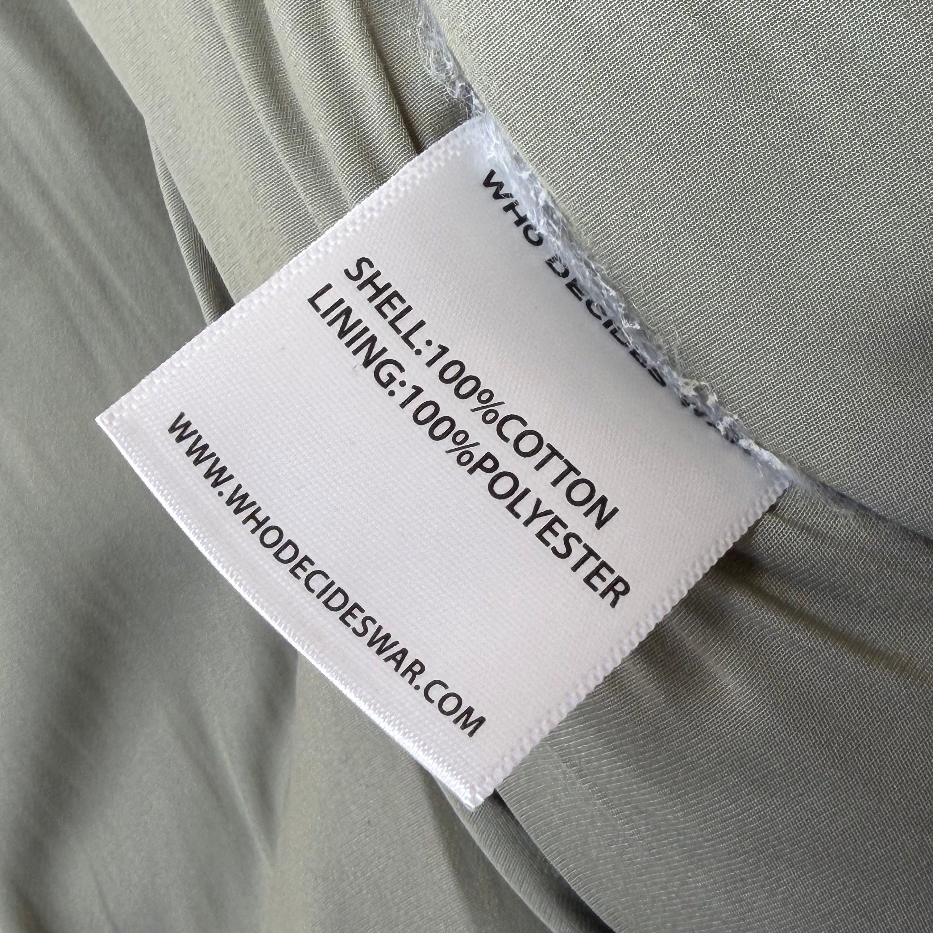 Who Decides War Who Decides War Khaki Husk Jacket L Size US L / EU 52-54 / 3 - 6 Thumbnail