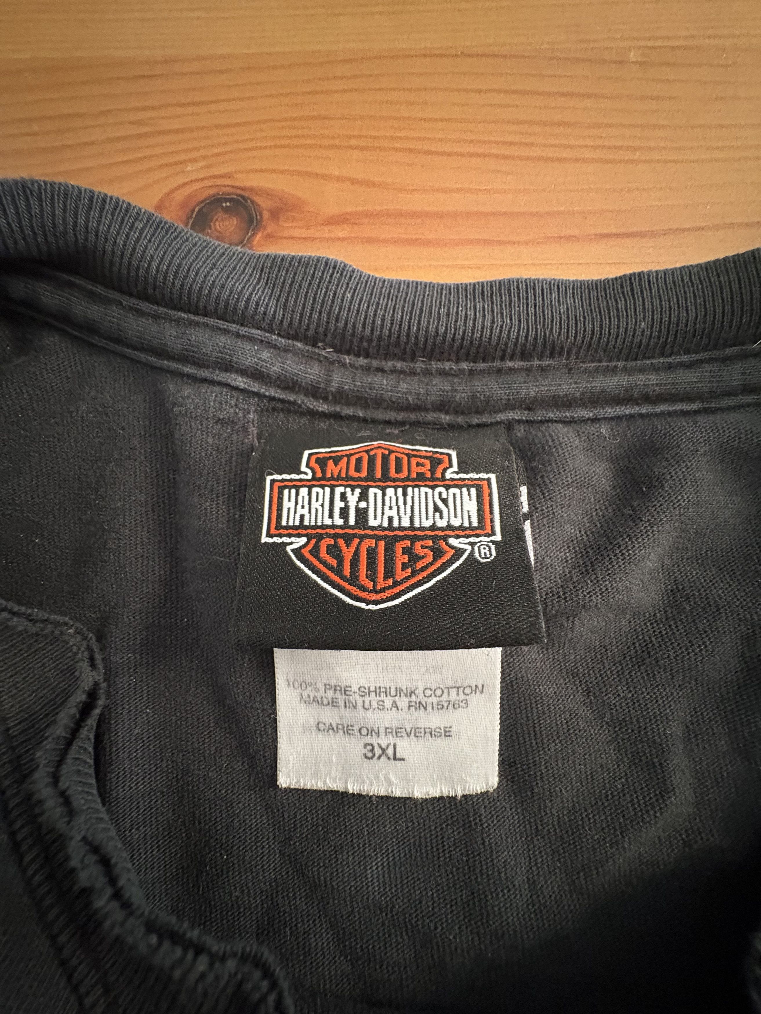 Harley Davidson Harley Davidson Vintage Tee Size US XXL / EU 58 / 5 - 2 Thumbnail