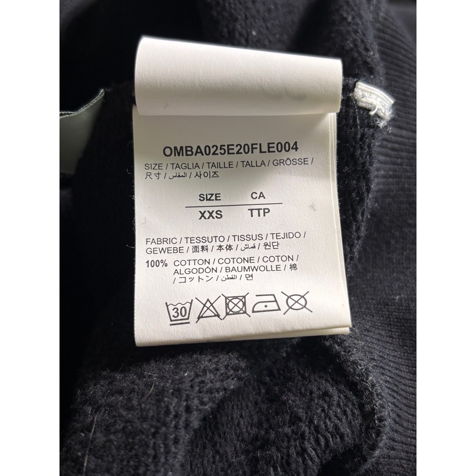 Off-White 2020 Off-White Caravaggio Painting Slim Crewneck Sweatshirt Size US XXS / EU 40 - 10 Thumbnail