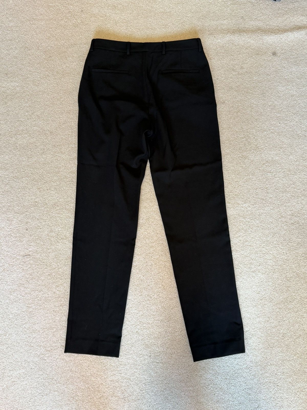 SSENSE Tibi Black Slim Stretch Trousers Size US 32 / EU 48 - 2 Thumbnail