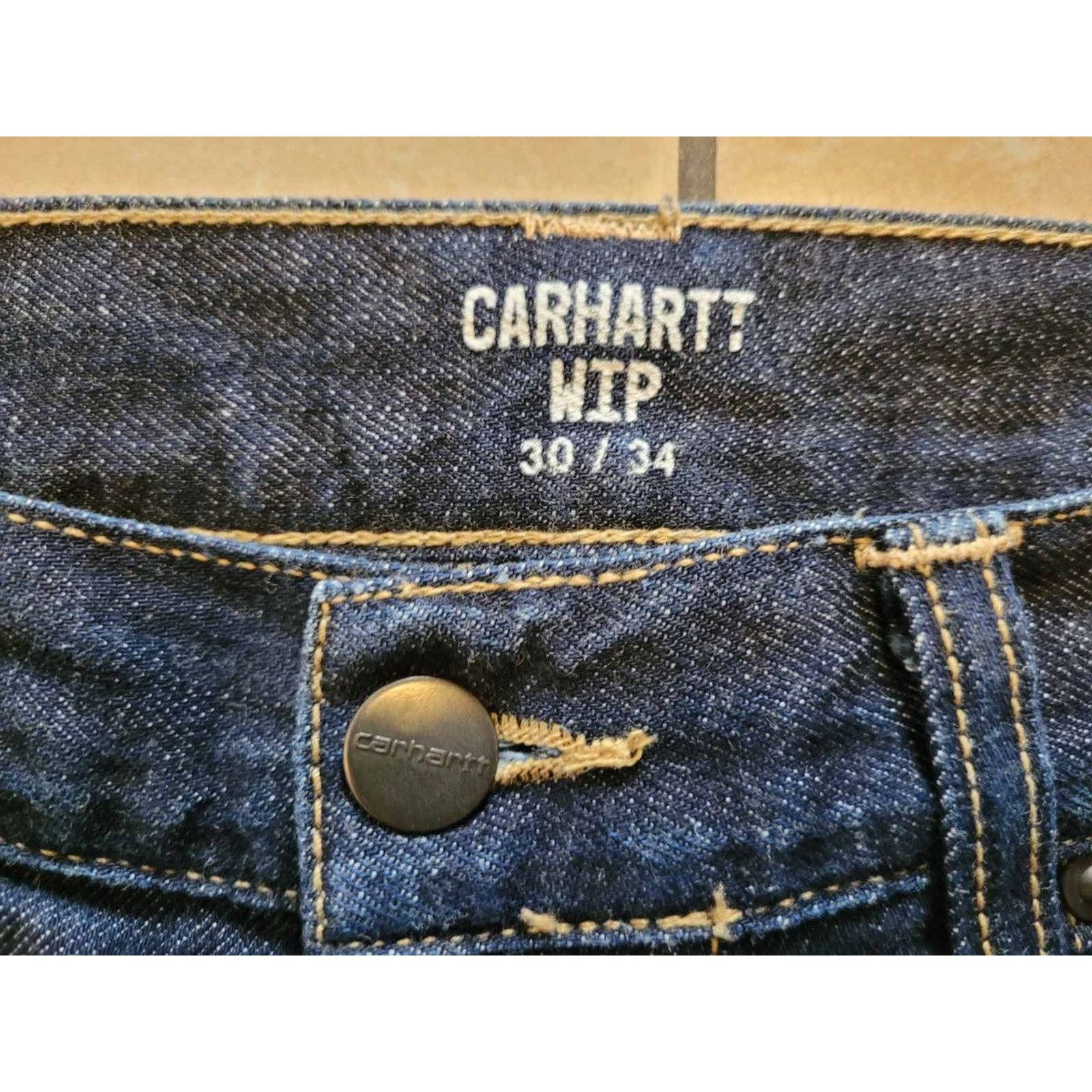 Carhartt Carhartt WIP Klondike Denim Shorts Size US 30 / EU 46 - 4 Thumbnail