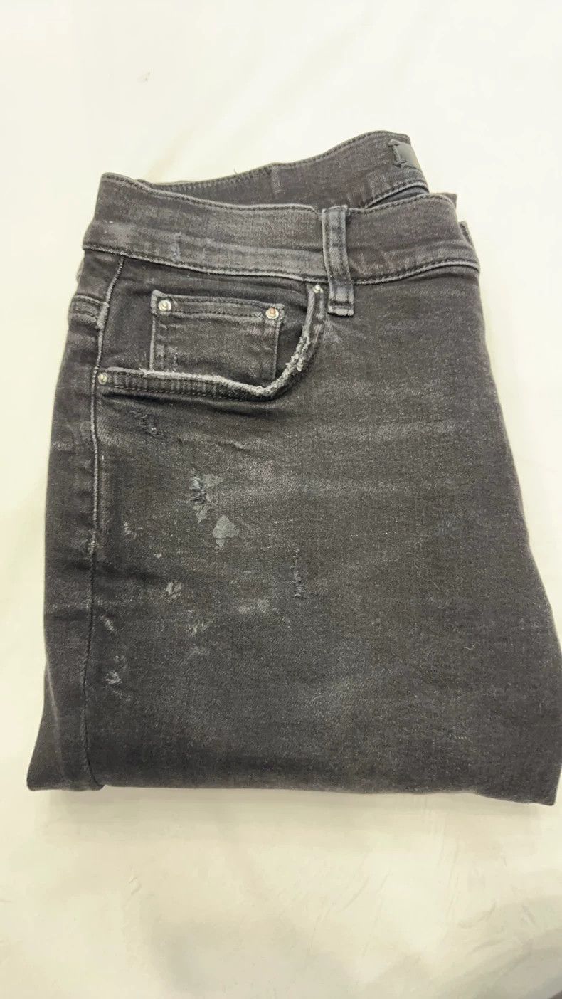 Amiri Amiri patchwork distressed denim pants Size US 33 - 9 Thumbnail