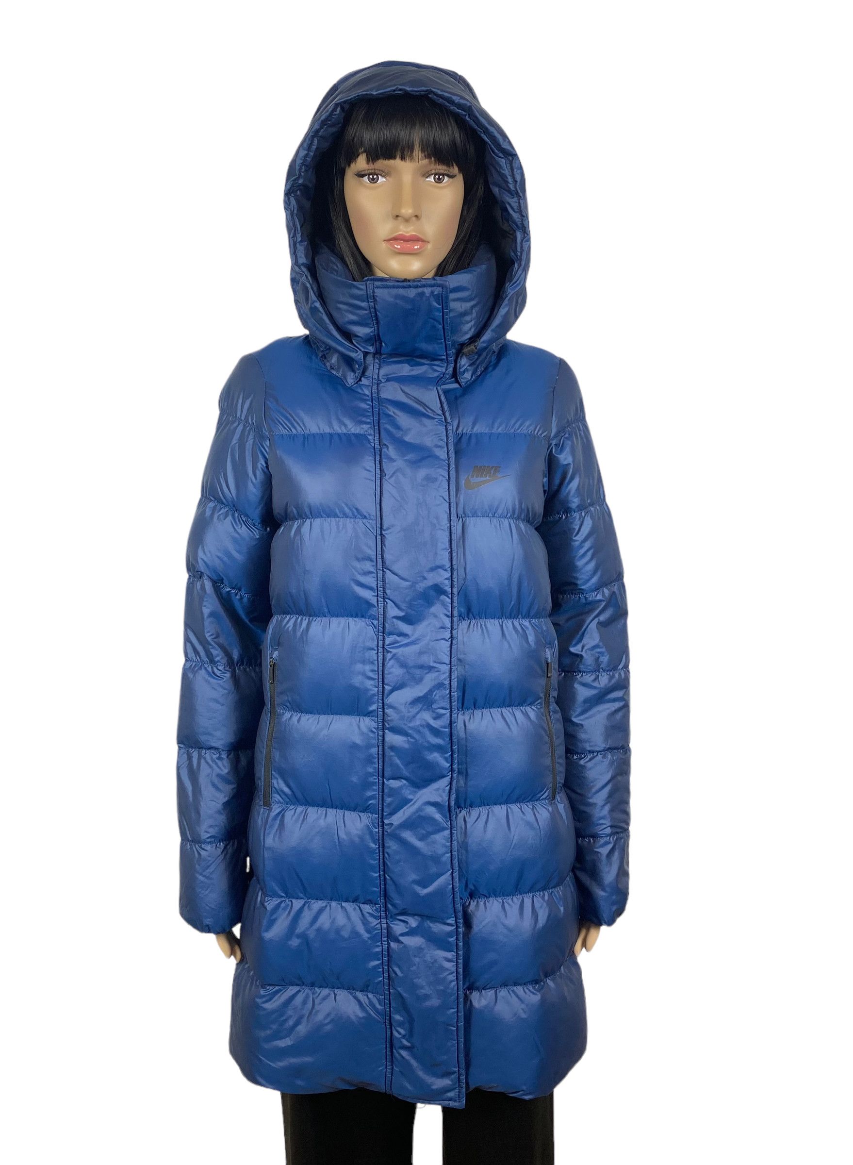 Nike Nike NSW 550 Down Fill Hooded Parka Jacket Blue Size XS Size XS / US 0-2 / IT 36-38 - 2 Thumbnail