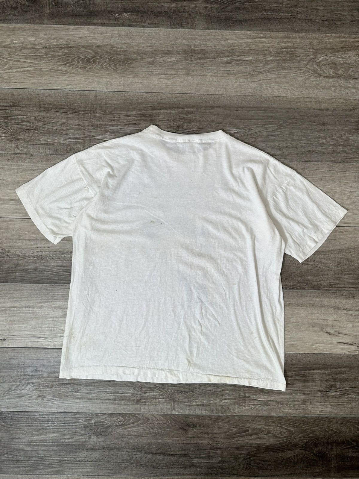 Vintage Vintage Mexico Los Pretextos White Oversized Cowboy Tee Size US XL / EU 56 / 4 - 10 Thumbnail