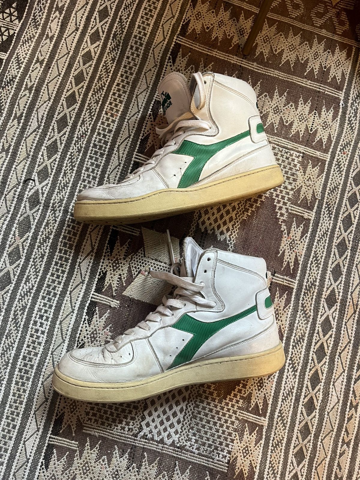 Diadora Basket mi vintage sz.9.5/43 Size US 9.5 / EU 42-43 - 3 Thumbnail