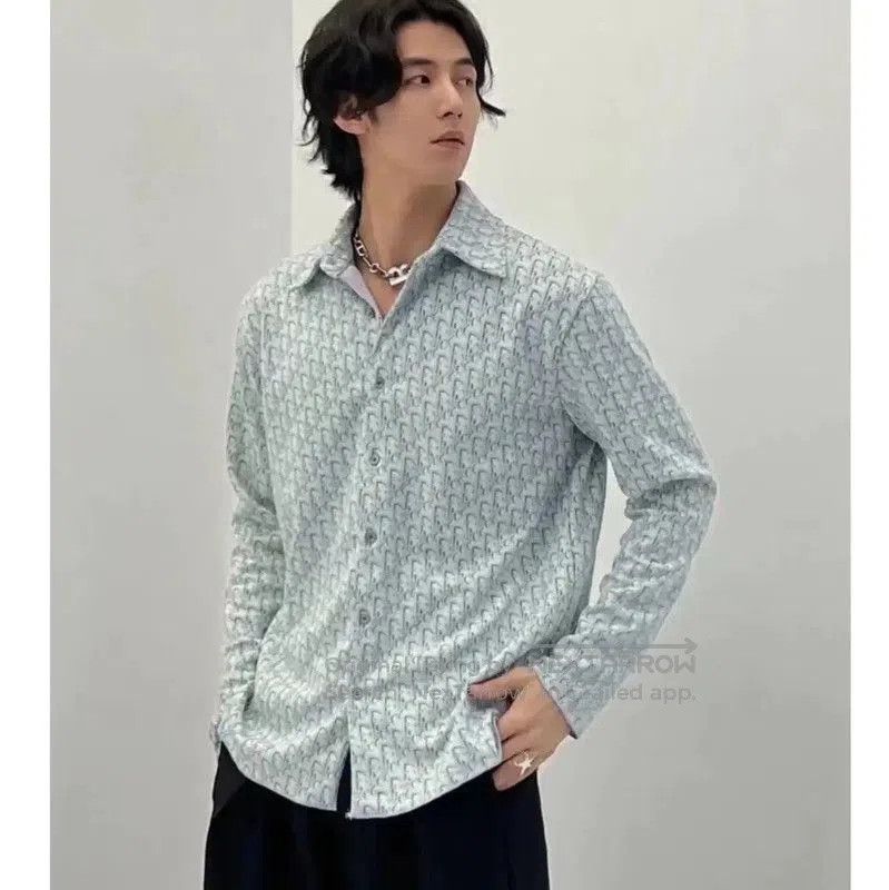 Dior Lavender Cotton Women's Shirt .