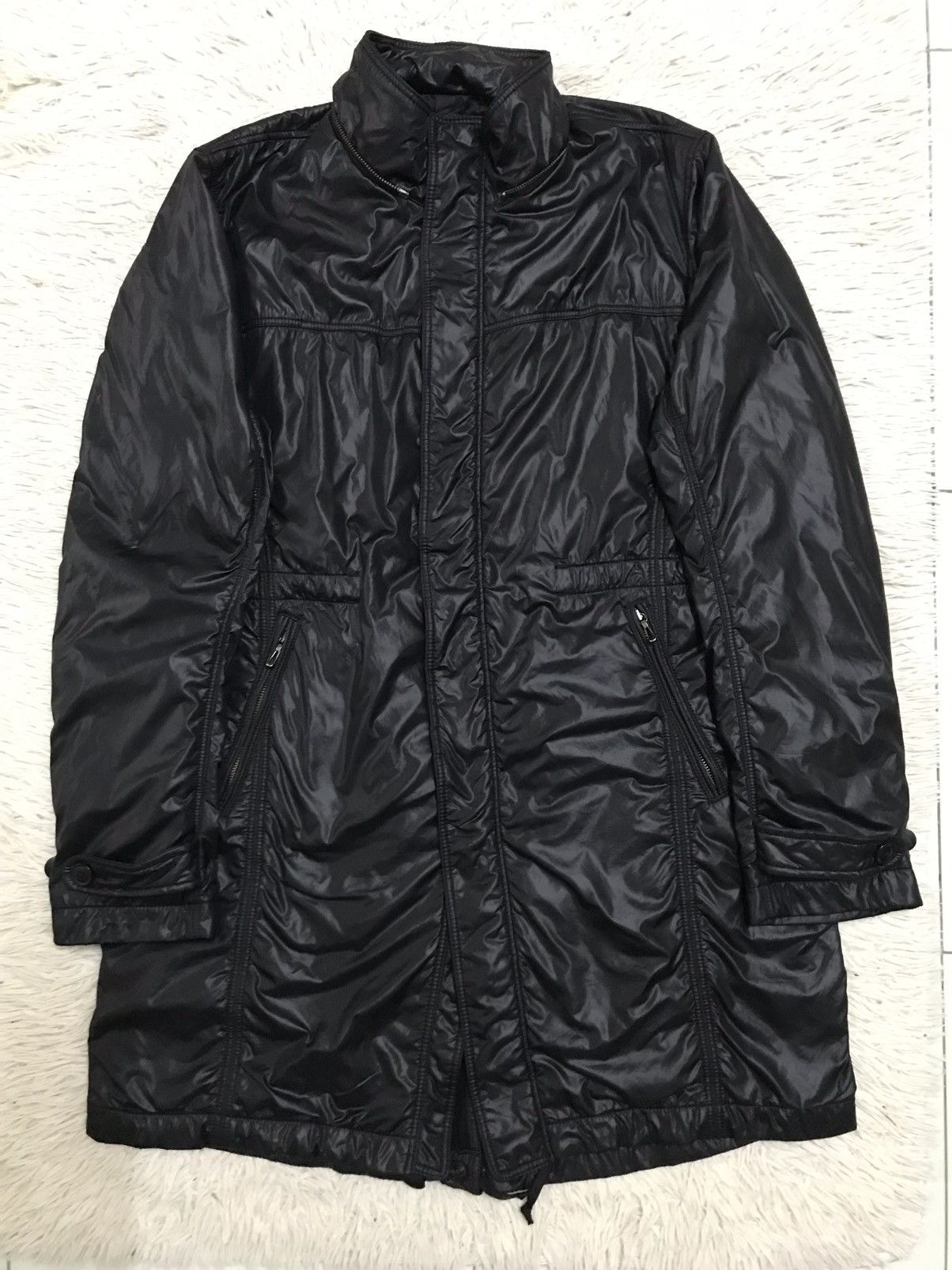 Issey Miyake × Tete Homme × Vintage Tete Homme Nylon Puffer Down Jacket Size US M / EU 48-50 / 2 - 7 Thumbnail