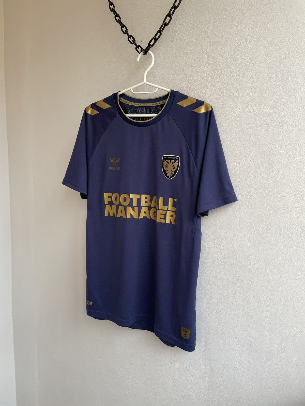Vintage AFC Wimbledon 2022 2023 Football Soccer Jersey Shirt Hummel Size US M / EU 48-50 / 2 - 2 Thumbnail