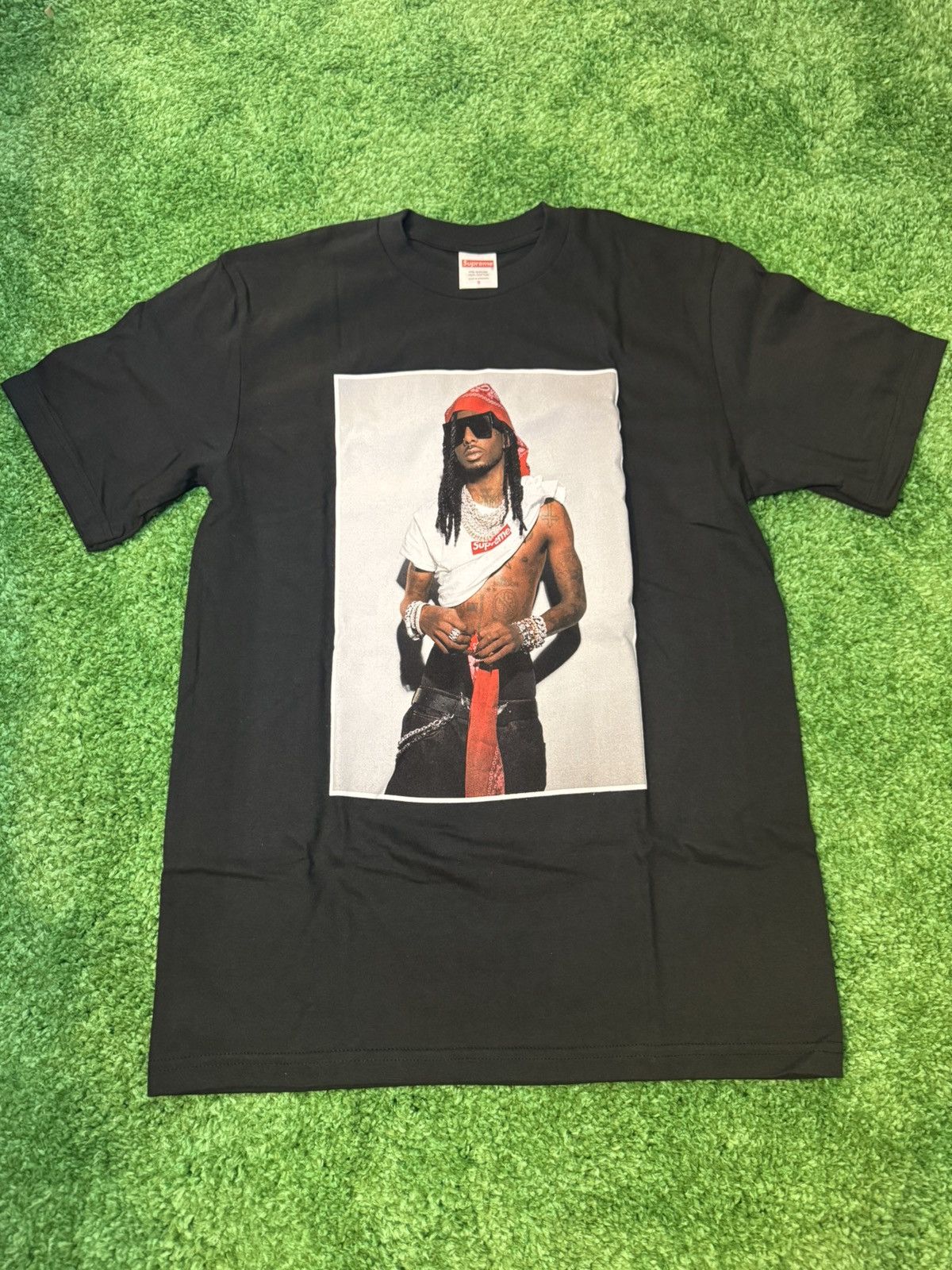 トップス Supreme Playboi Carti Tee Black s Supreme Playboi Carti Tee Black Men's - FW25 - US