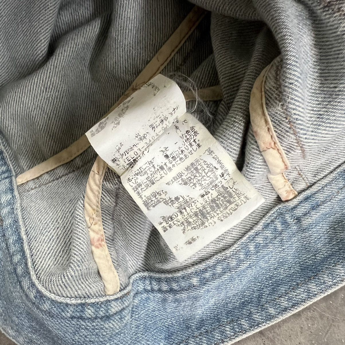Hysteric Glamour 2000s Angle Blue Super Label Denim Jacket Size US XS / EU 42 / 0 - 11 Thumbnail
