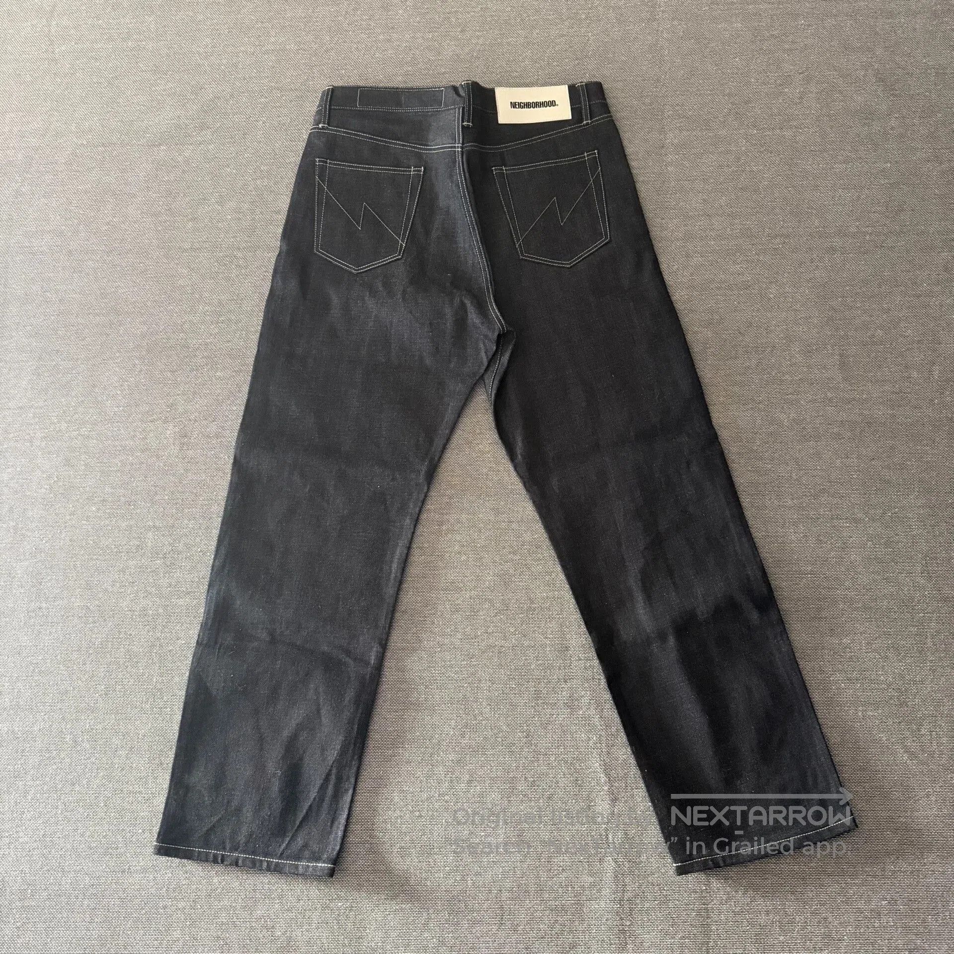 Neighborhood Neighborhood 24AW Basic Raw Jeans. Size US 36 / EU 52 - 3 Thumbnail