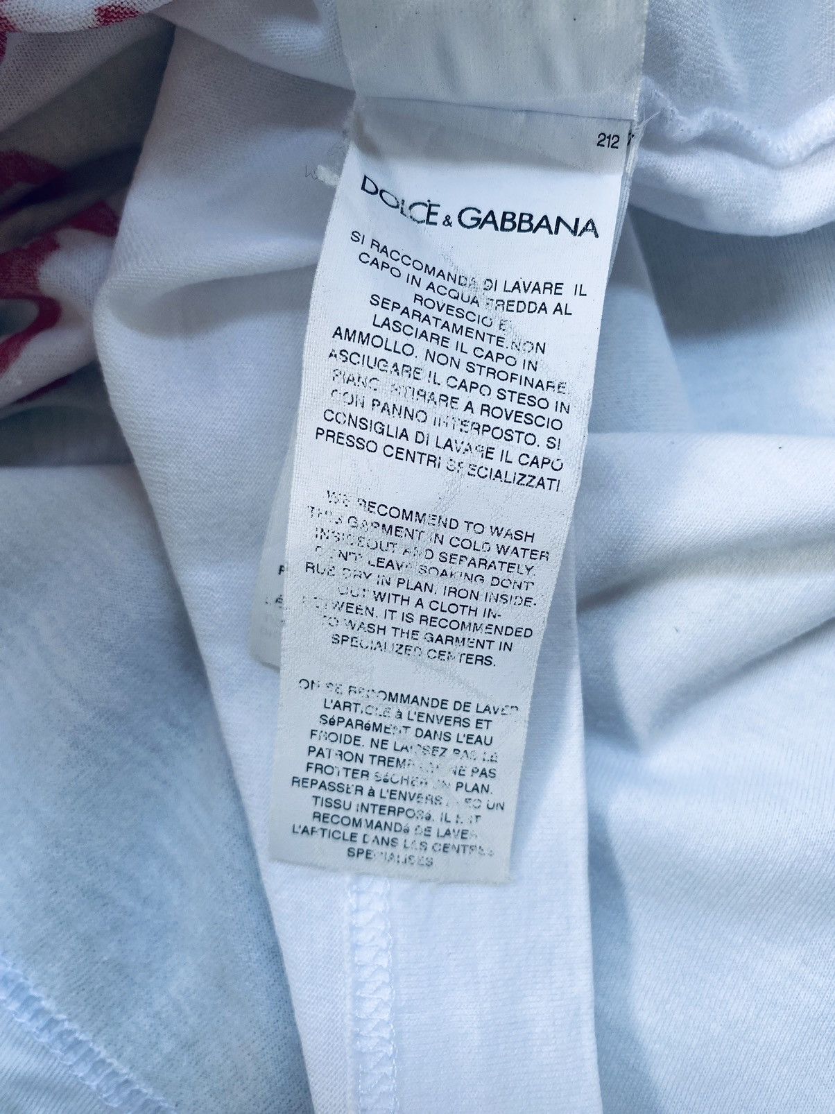 Dolce & Gabbana Vintage Dolce&Gabbana Rare Tees Size S / US 4 / IT 40 - 9 Thumbnail