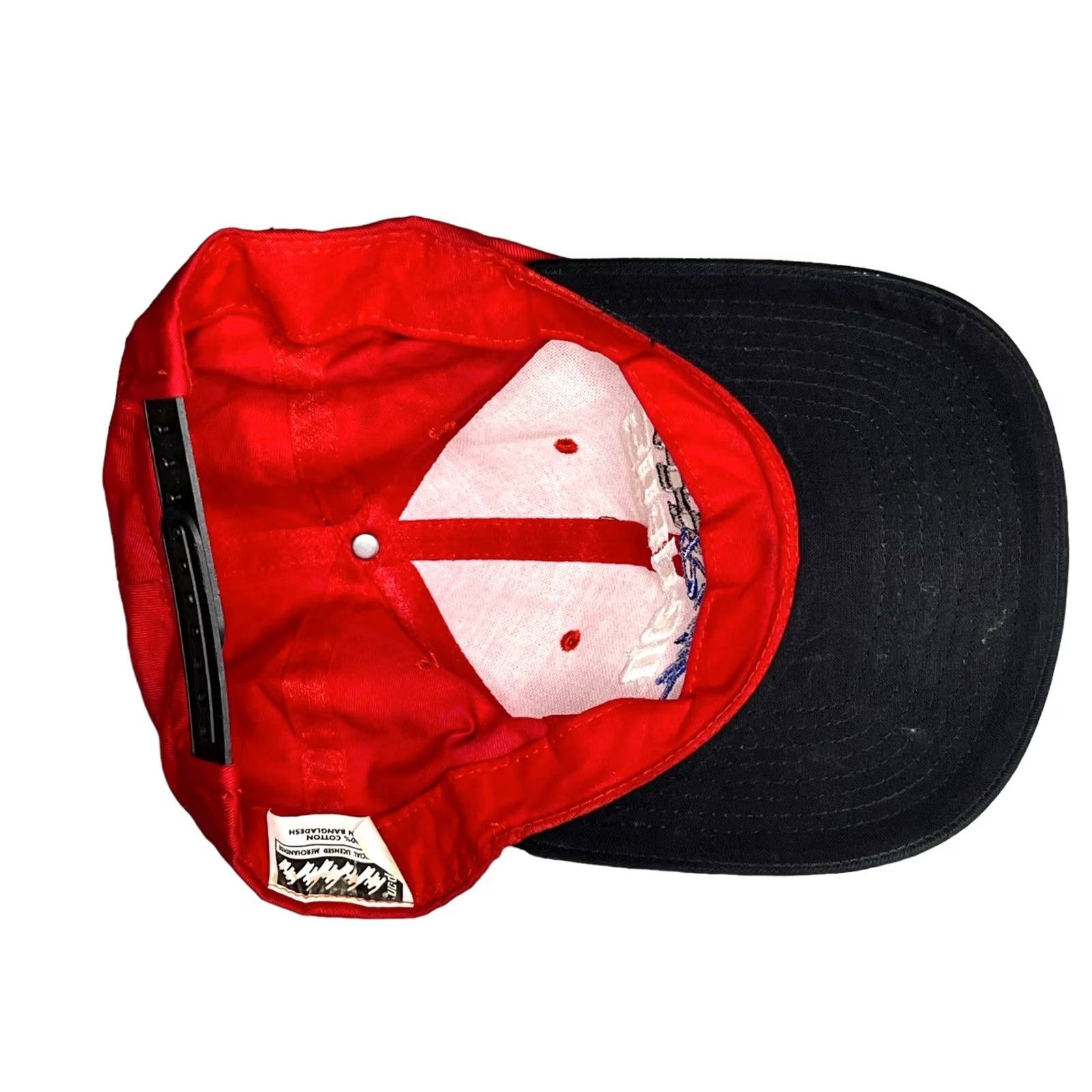 Vintage VINTAGE Snap-on Tools Racing Hat Cap Red Snapback NASCAR Cap Hat Mens Adjustable Red Hats NASCAR Racing Snapback Tools Mens Size ONE SIZE - 6 Thumbnail