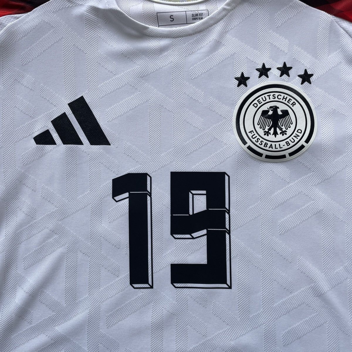Adidas Germany Sane Adidas Authentic HEAT.RDY Jersey Euro 2024 S Size US S / EU 44-46 / 1 - 3 Thumbnail