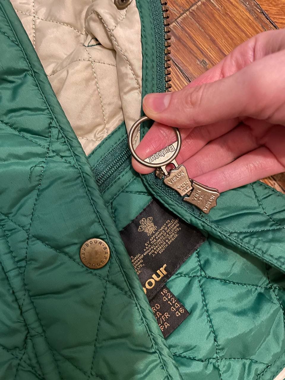 Barbour × Vintage Vest Barbour vintage small logo Size L / US 10 / IT 46 - 9 Thumbnail