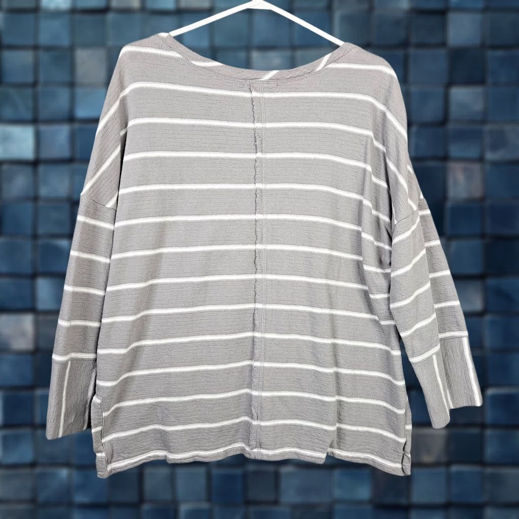 Habitat Habitat Multicolor Stripe Long Sleeve Knit Top S Womens Regular Size S Shirt Blouse Indoor Casual All Seasons 90s Theme (if applicable) Size S / US 4 / IT 40 - 1 Thumbnail