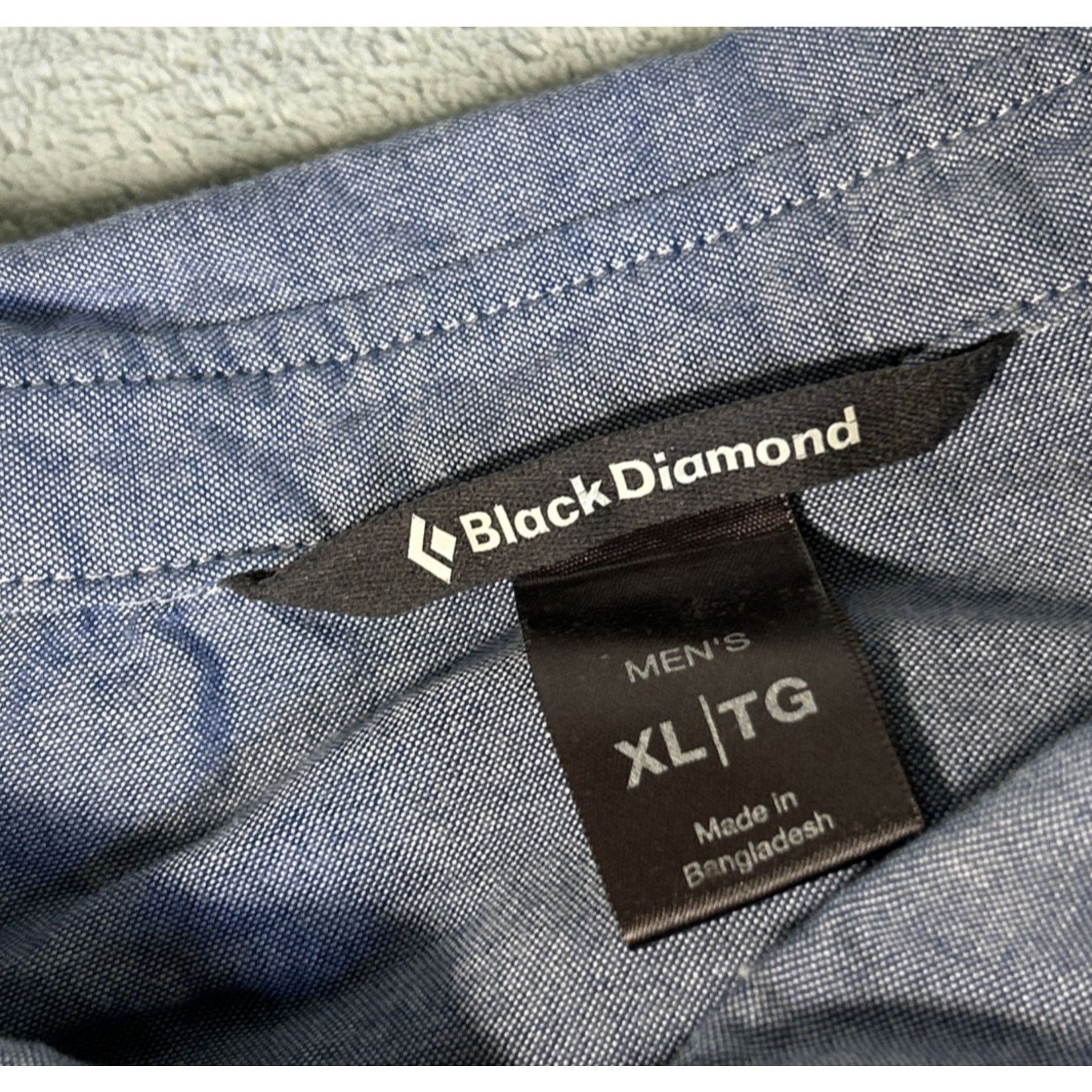 Black Diamond Black Diamond Durable Button Up Shirt Mens XL Golf Business Size US XL / EU 56 / 4 - 3 Thumbnail