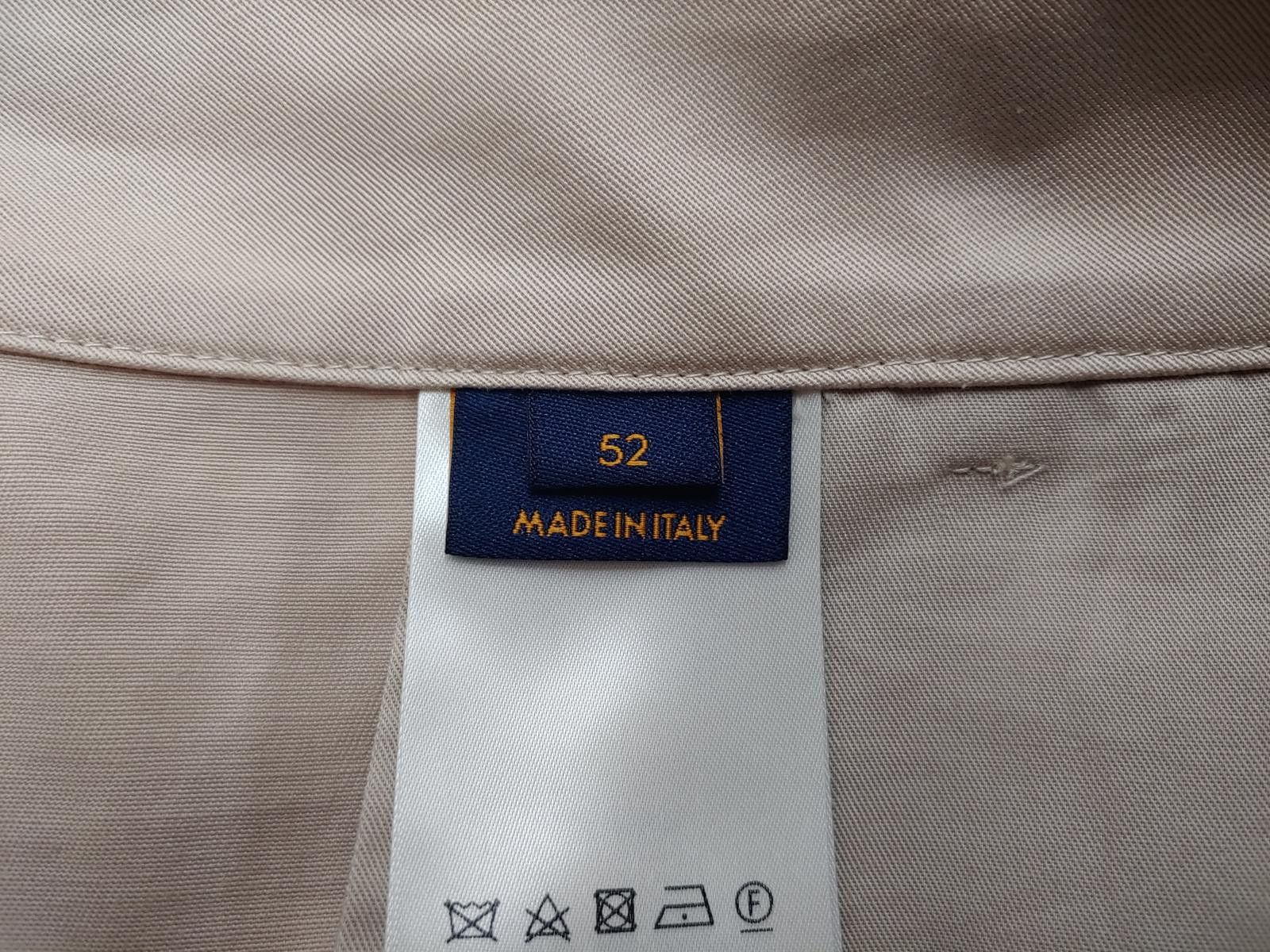 Louis Vuitton Louis Vuitton Monogram Flocked Workwear Pants in Beige Size US 34 / EU 50 - 7 Thumbnail