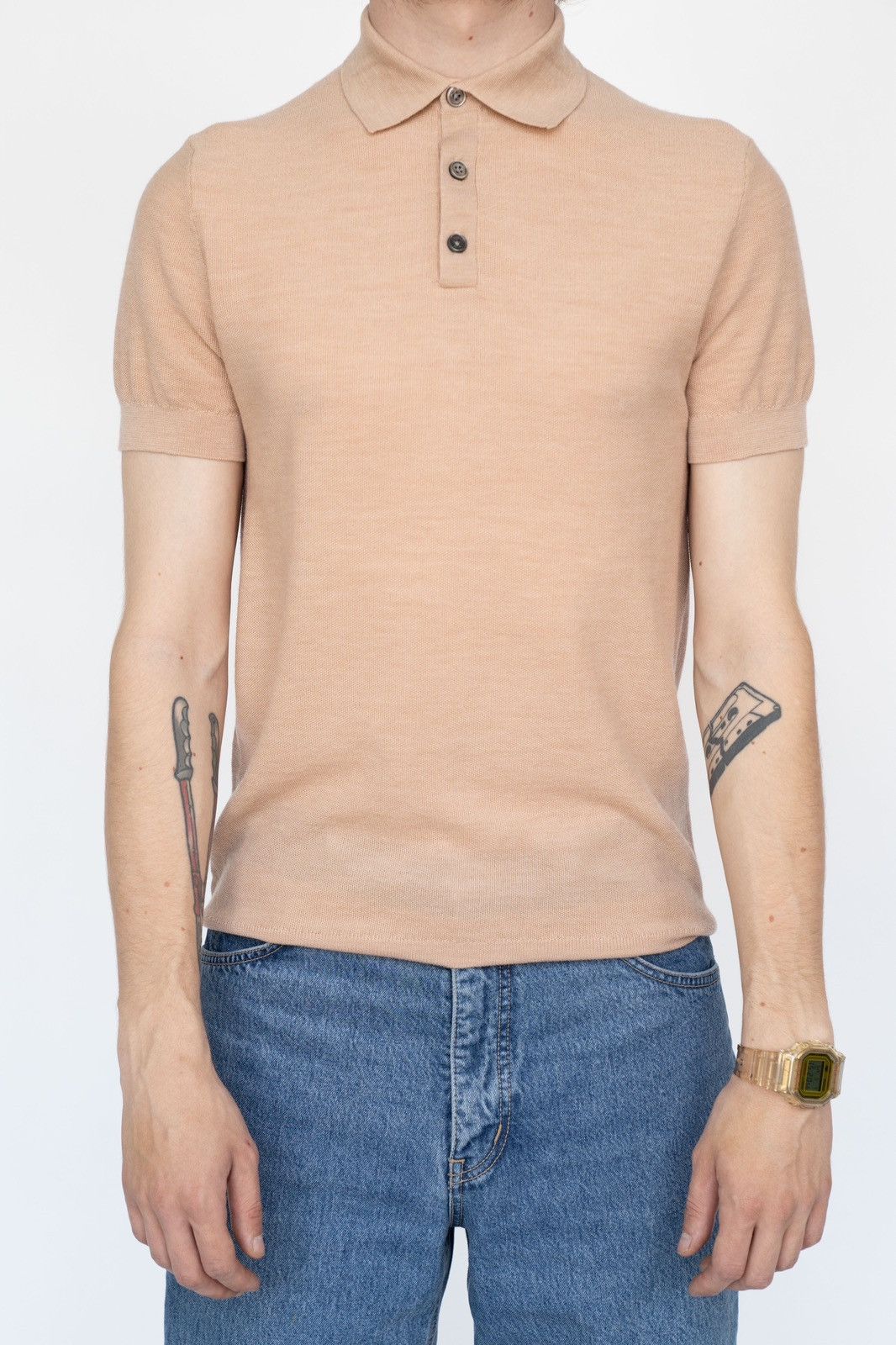 Suitsupply Suitsupply Merino Wool Polo Size US M / EU 48-50 / 2 - 1 Thumbnail