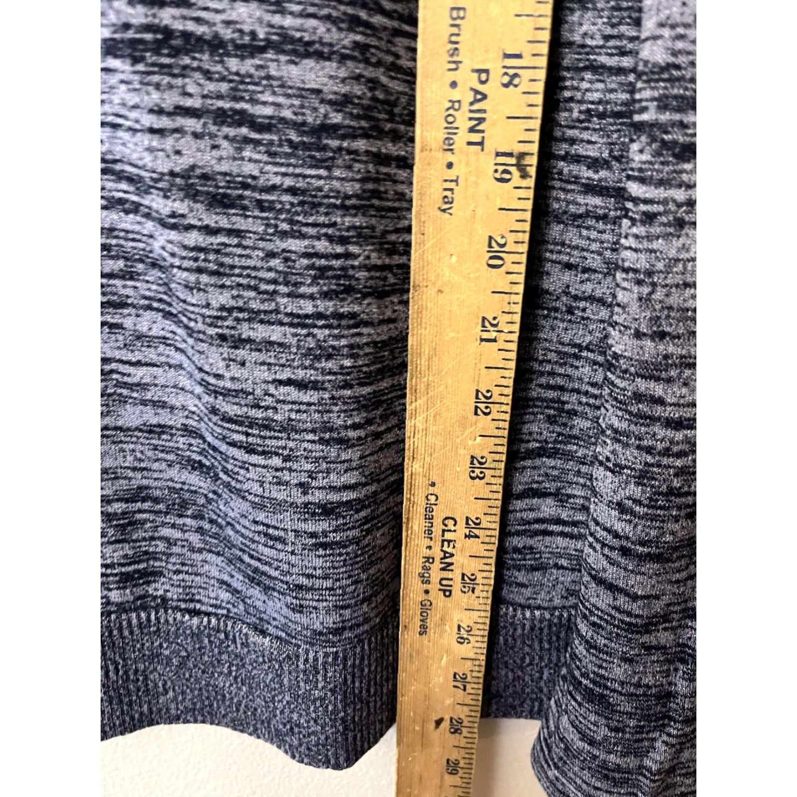 Gap GAP Women's Solid Long Sleeve Crew Neck T-Shirt Small Blue Size S / US 4 / IT 40 - 4 Thumbnail