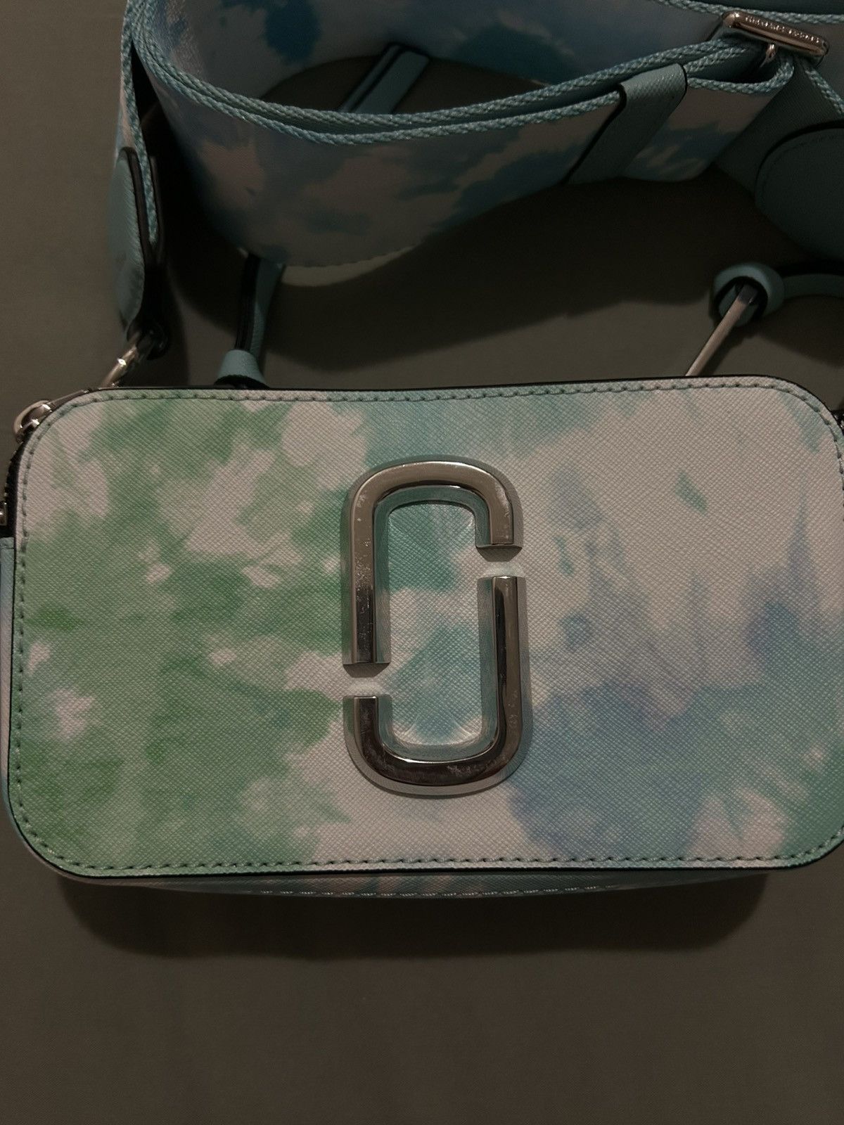 Marc Jacobs Marc Jacobs Tie Dye Snapshot Bag Saffiano Leather Size ONE SIZE - 3 Thumbnail
